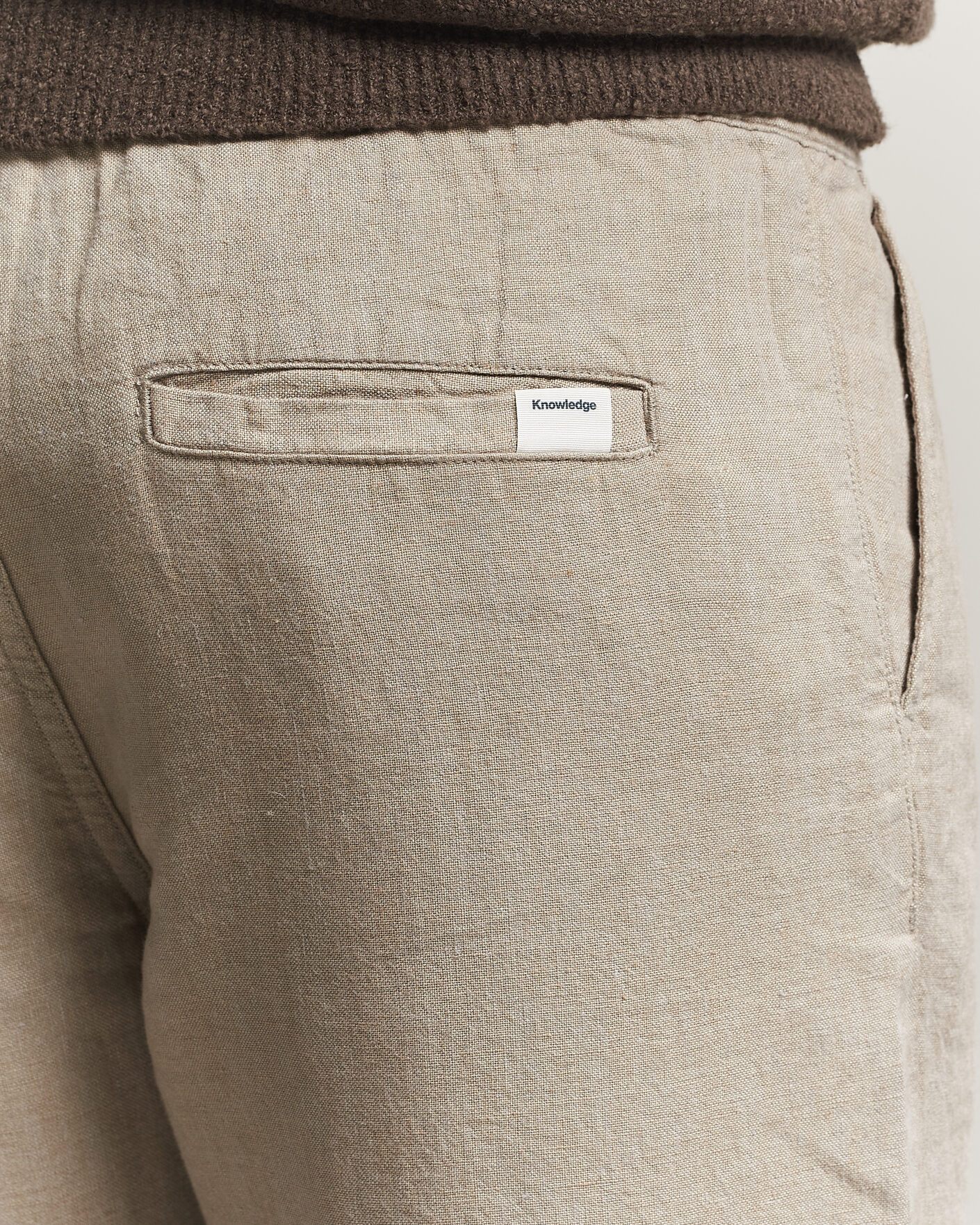 Herren | Hosen | KnowledgeCotton Apparel | Loose Linen Pants Twill
