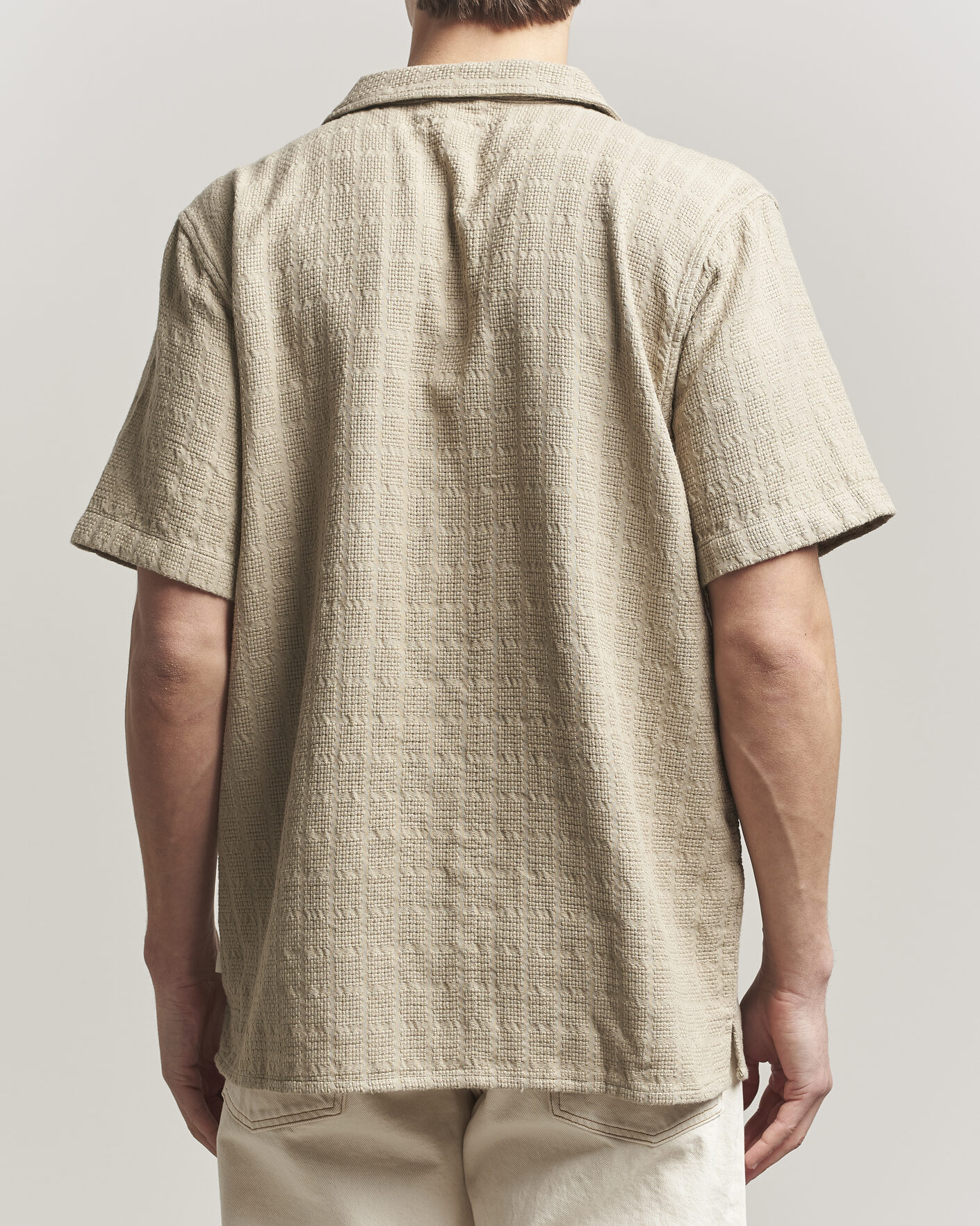 Herren | Hemden | KnowledgeCotton Apparel | Structured Cotton Dobby Shirt Twill