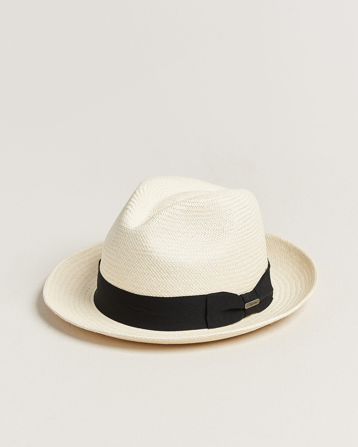 Herren | Hüte & Mützen | Wigéns | Trilby Panama Hat White/Black
