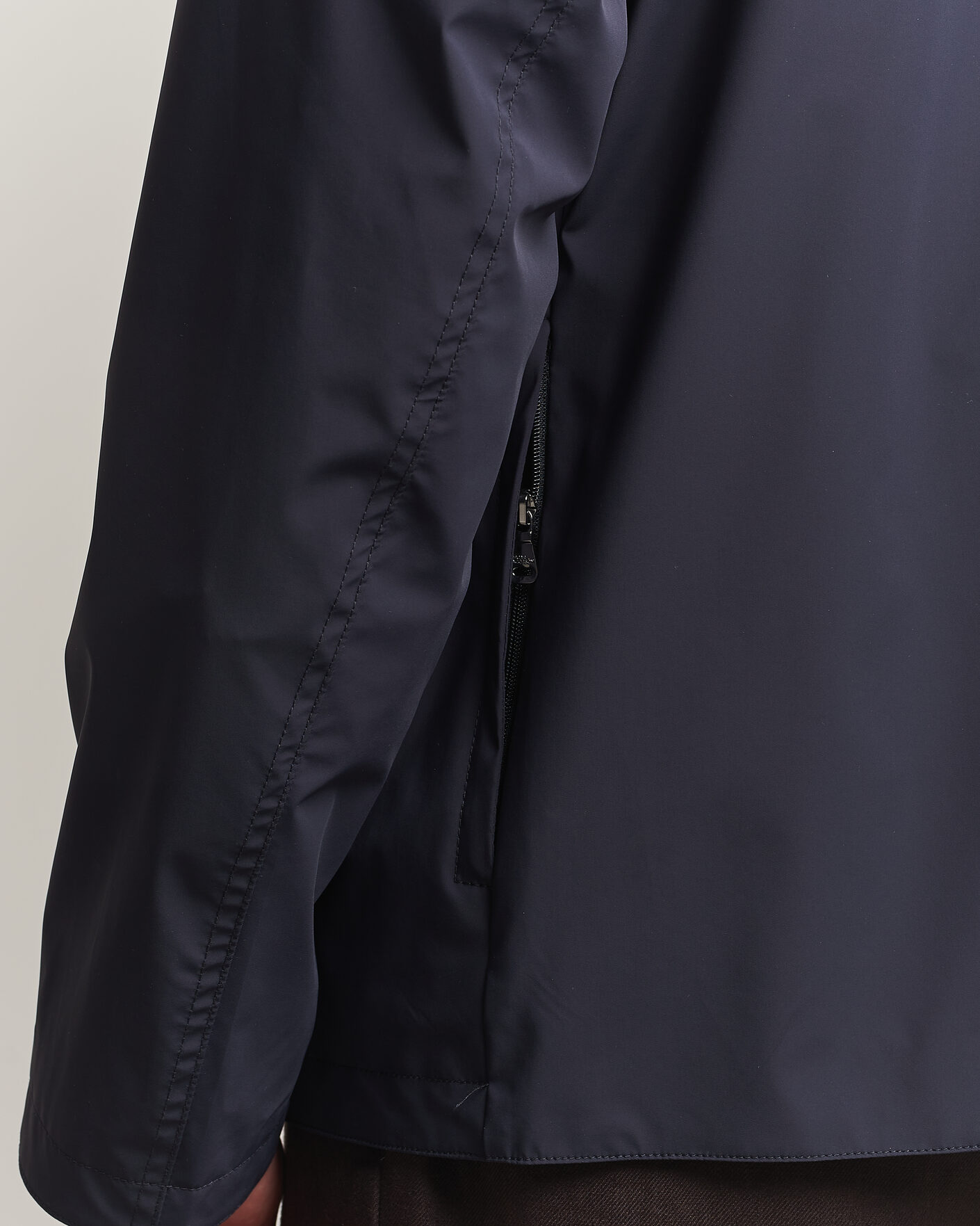 Herren | Jacken | Oscar Jacobson | Light Zipped Shirt Jacket Navy