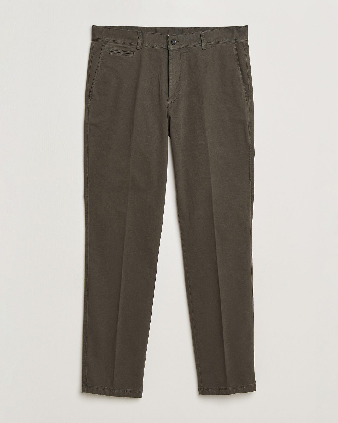 Herren | Hosen | Oscar Jacobson | Danik Cotton Trousers Olive