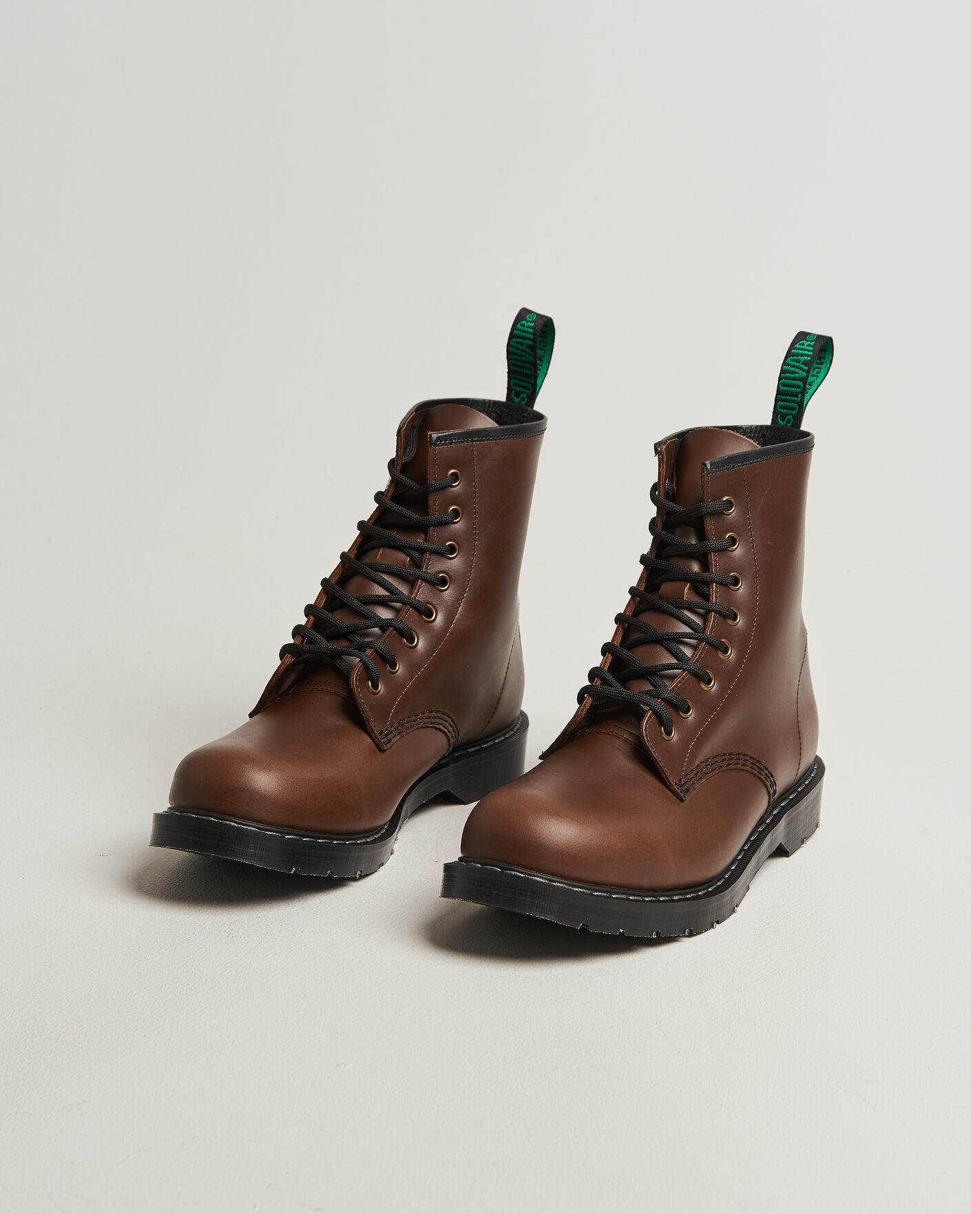 Herren | Boots | Solovair | 8 Eye Derby Boot Gaucho