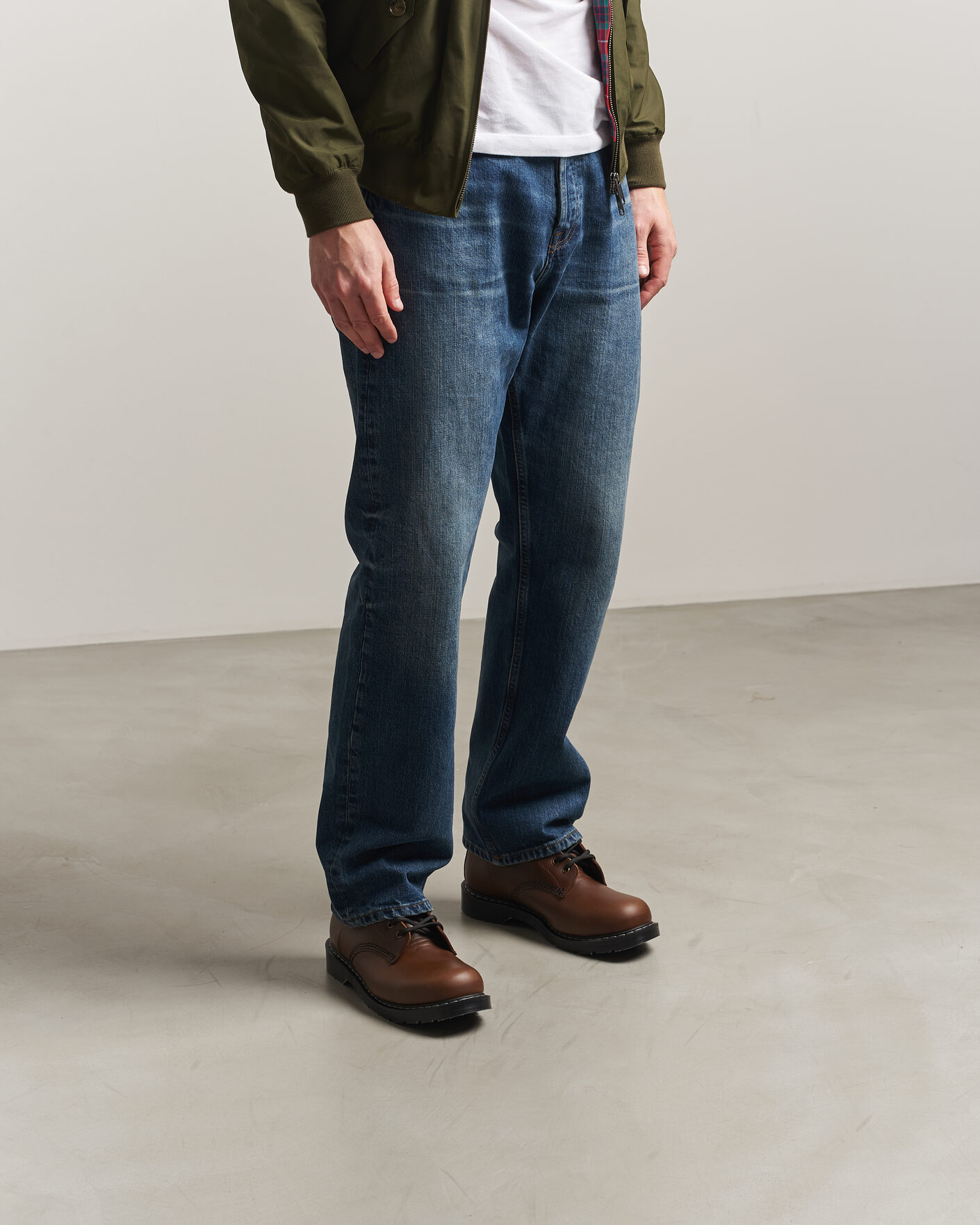 Herren | Boots | Solovair | 8 Eye Derby Boot Gaucho