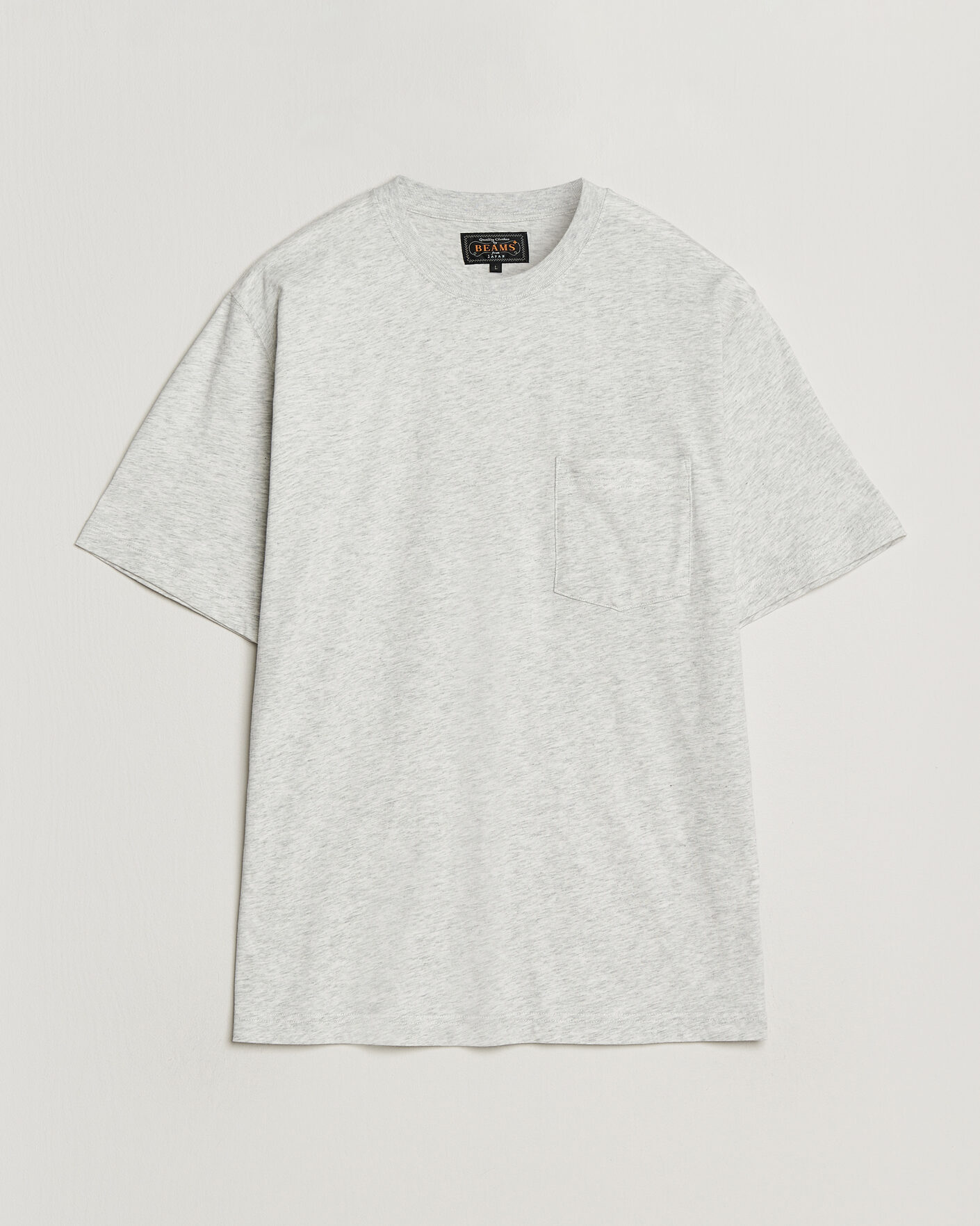 Herren | T-Shirts | BEAMS PLUS | Pocket Tee Ash Grey