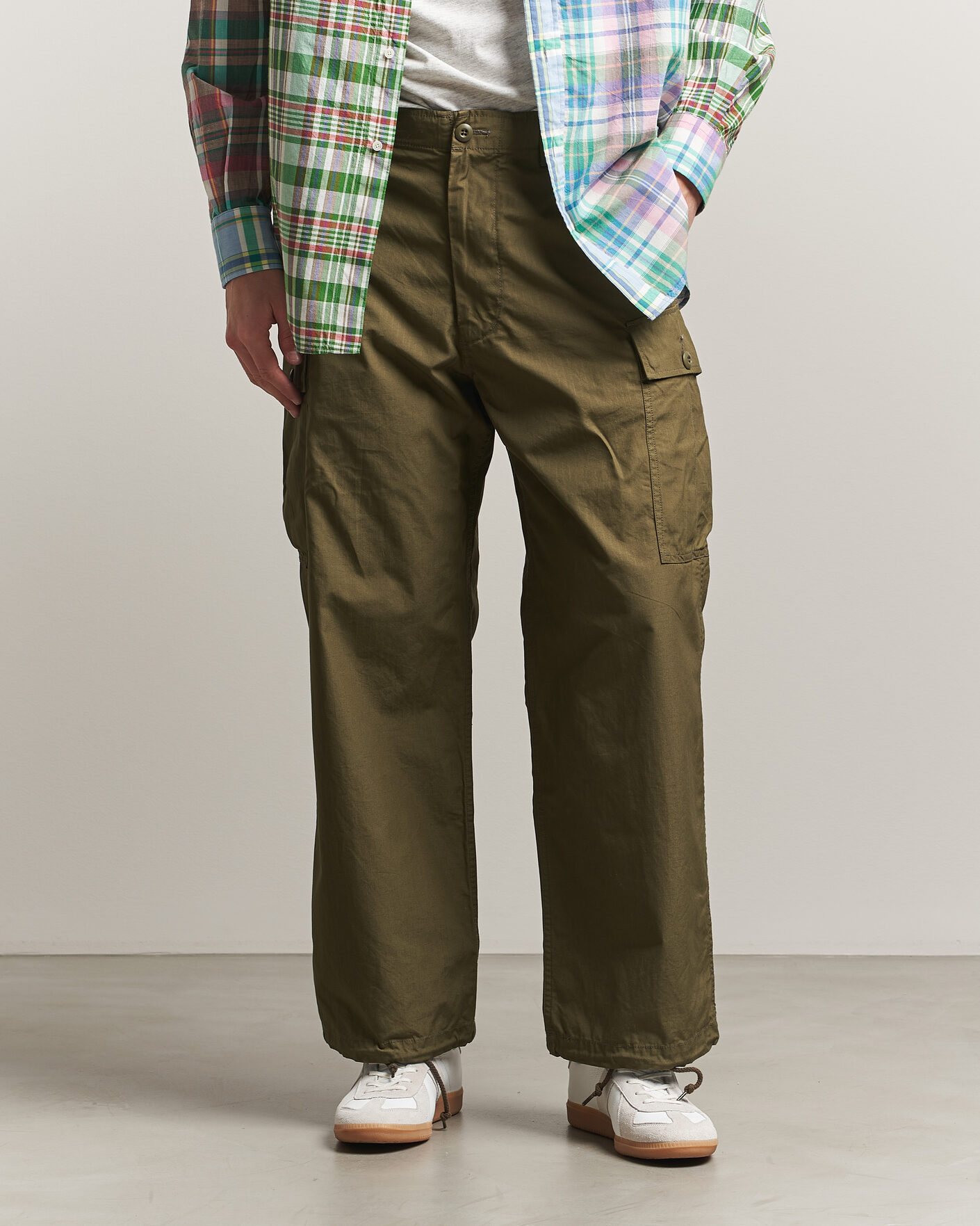 Herren | Hosen | BEAMS PLUS | MIL 6 Pocket Cargo Pants Olive