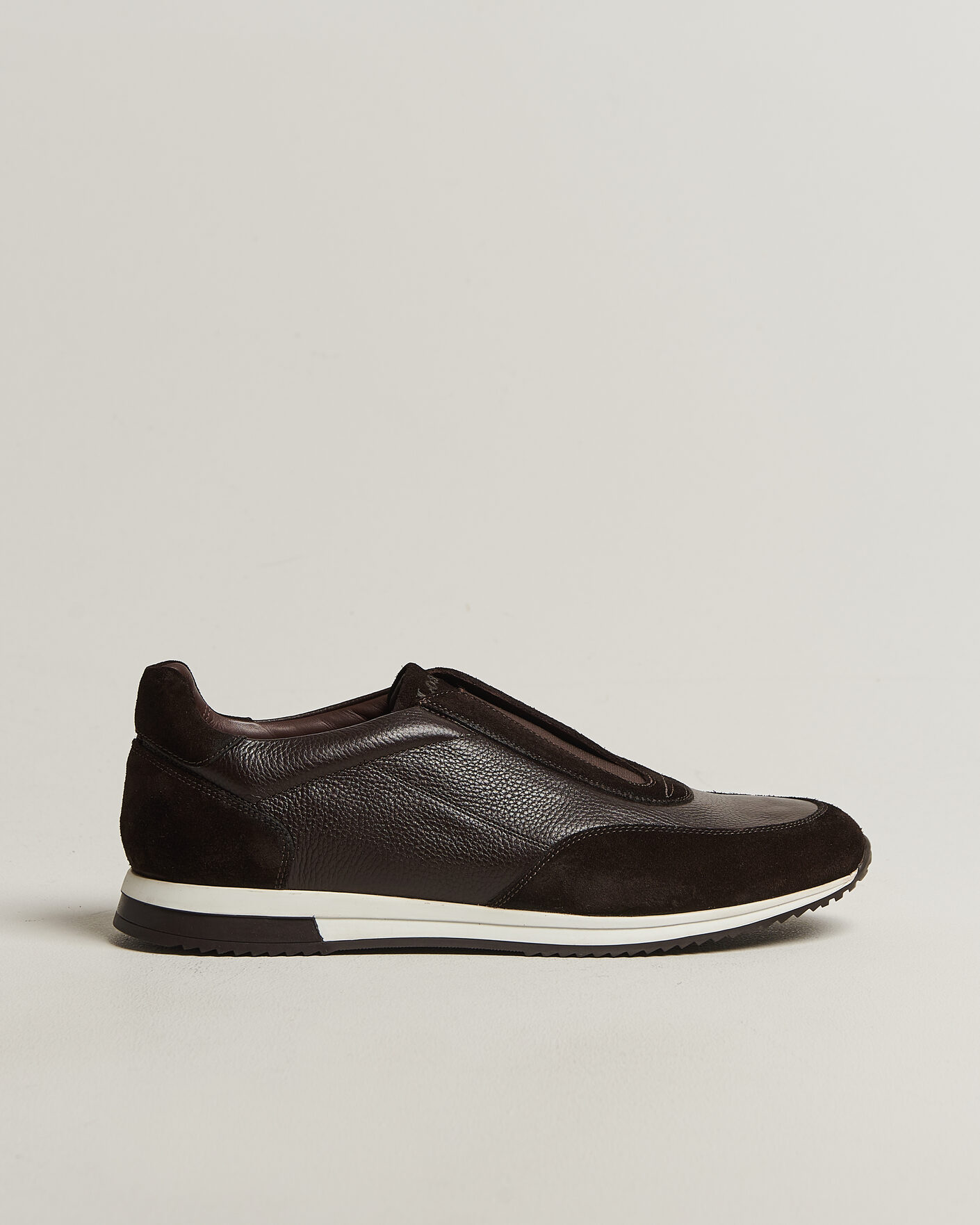 Herren | Sneaker | Loake 1880 | Ballantyne Suede/Leather Sneaker Dark Brown