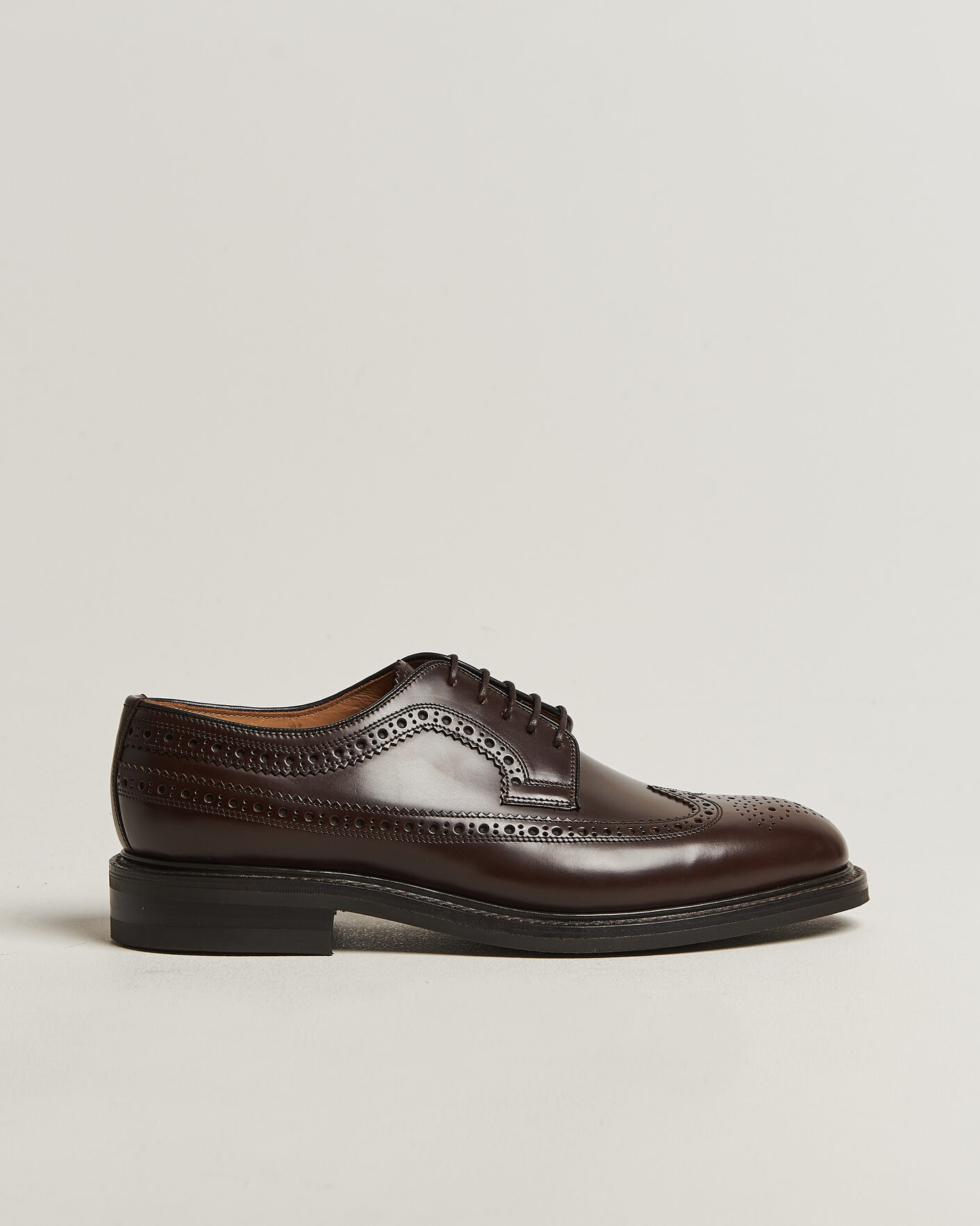 Herren | Derby | Loake Shoemakers | Sovereign Longwing Leather Derby Dark Brown