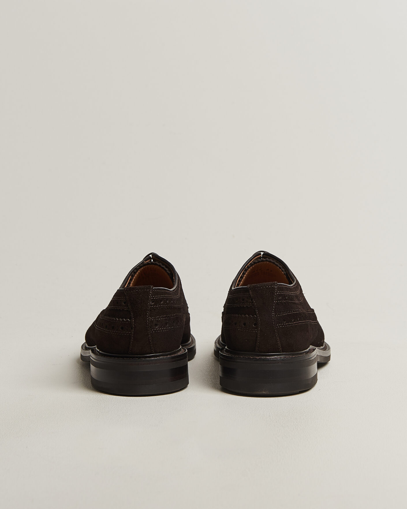 Herren | Derby | Loake Shoemakers | Sovereign Longwing Suede Derby Dark Brown