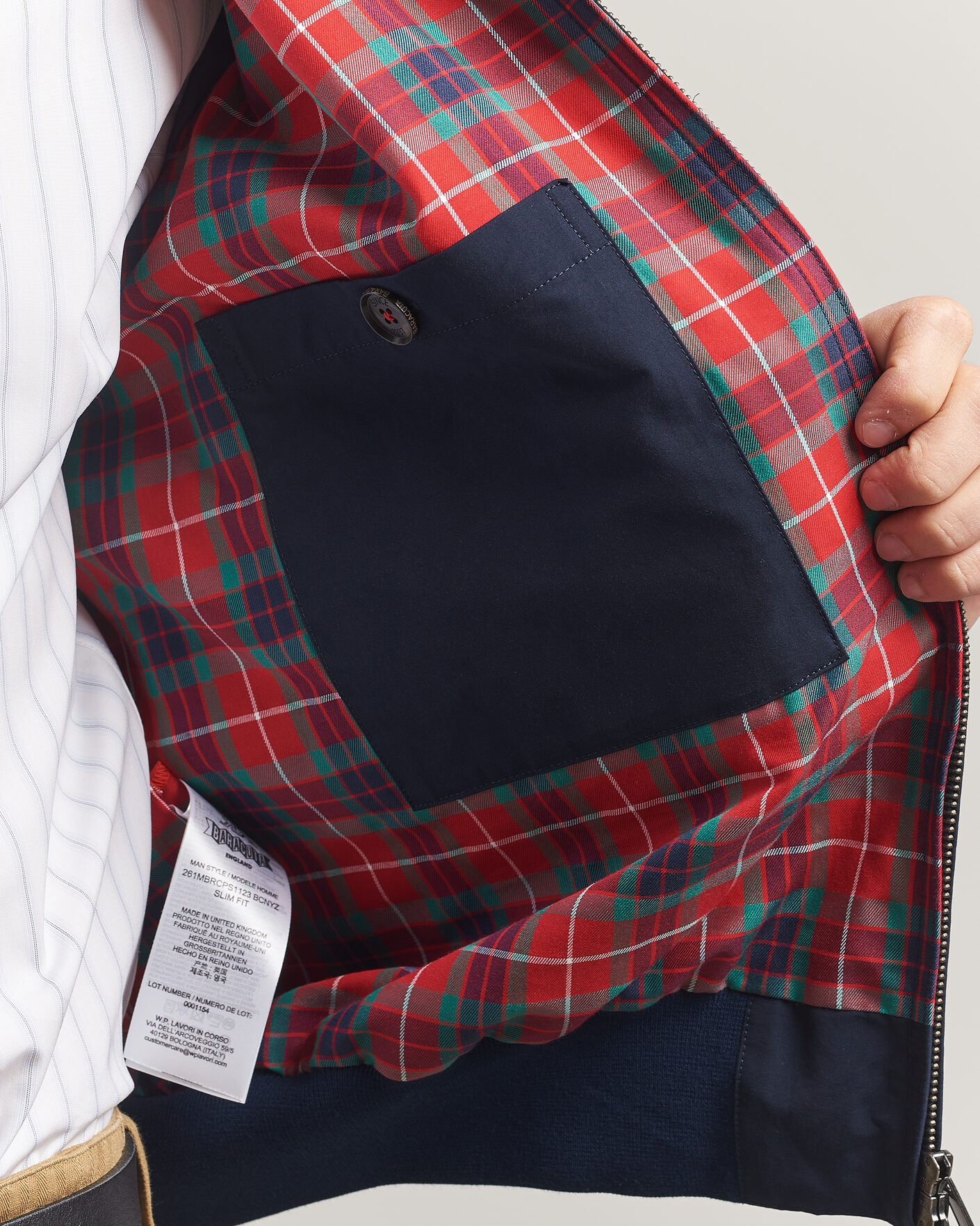 Herren | Jacken | Baracuta | G9 Original Harrington Jacket Navy