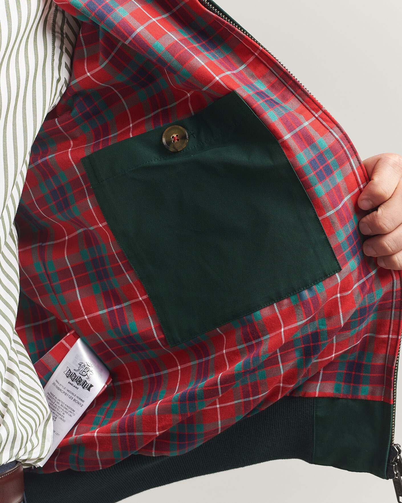 Herren | Jacken | Baracuta | G9 Original Harrington Jacket Racing Green