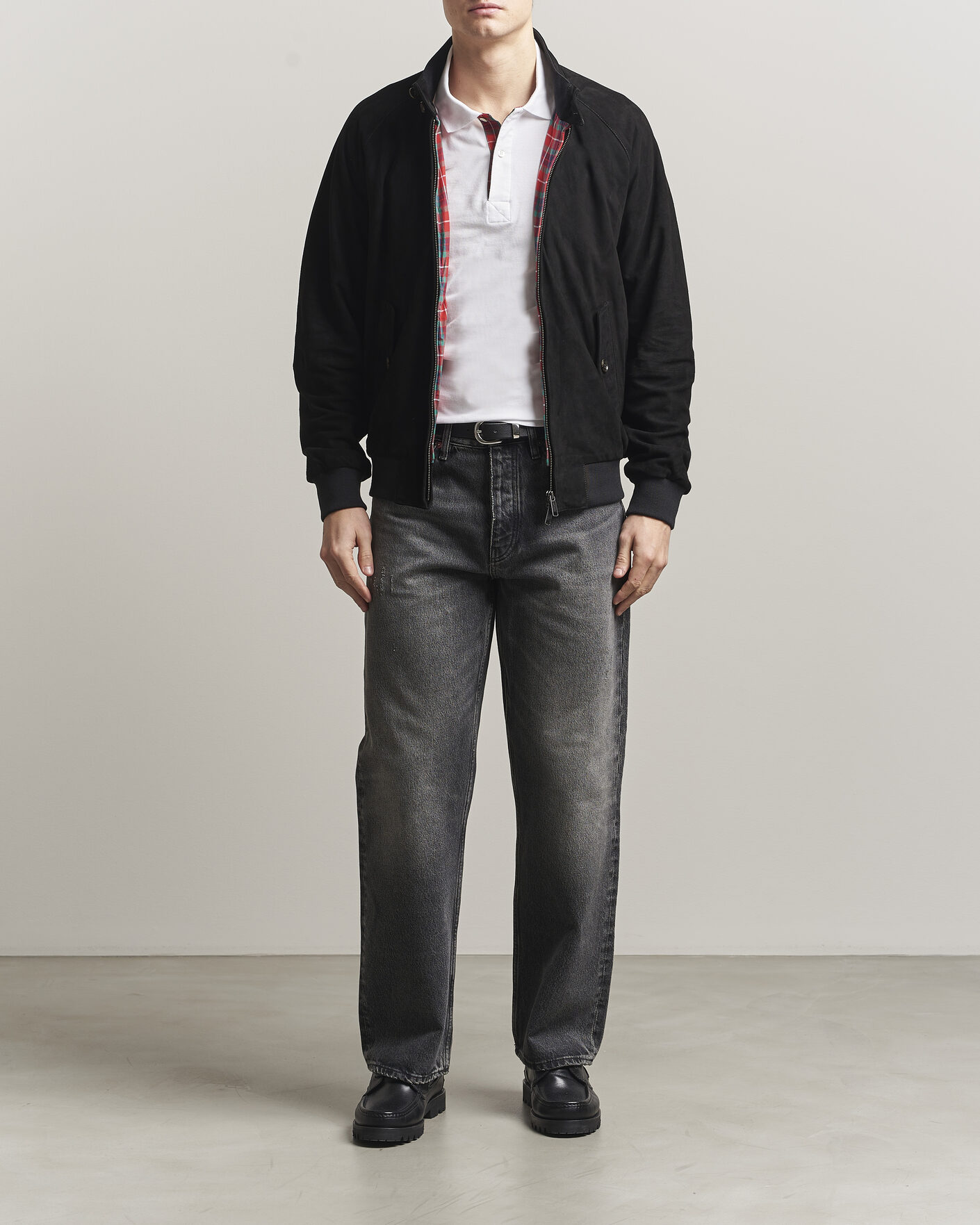 Herren | Jacken | Baracuta | G9 Suede Jacket Black