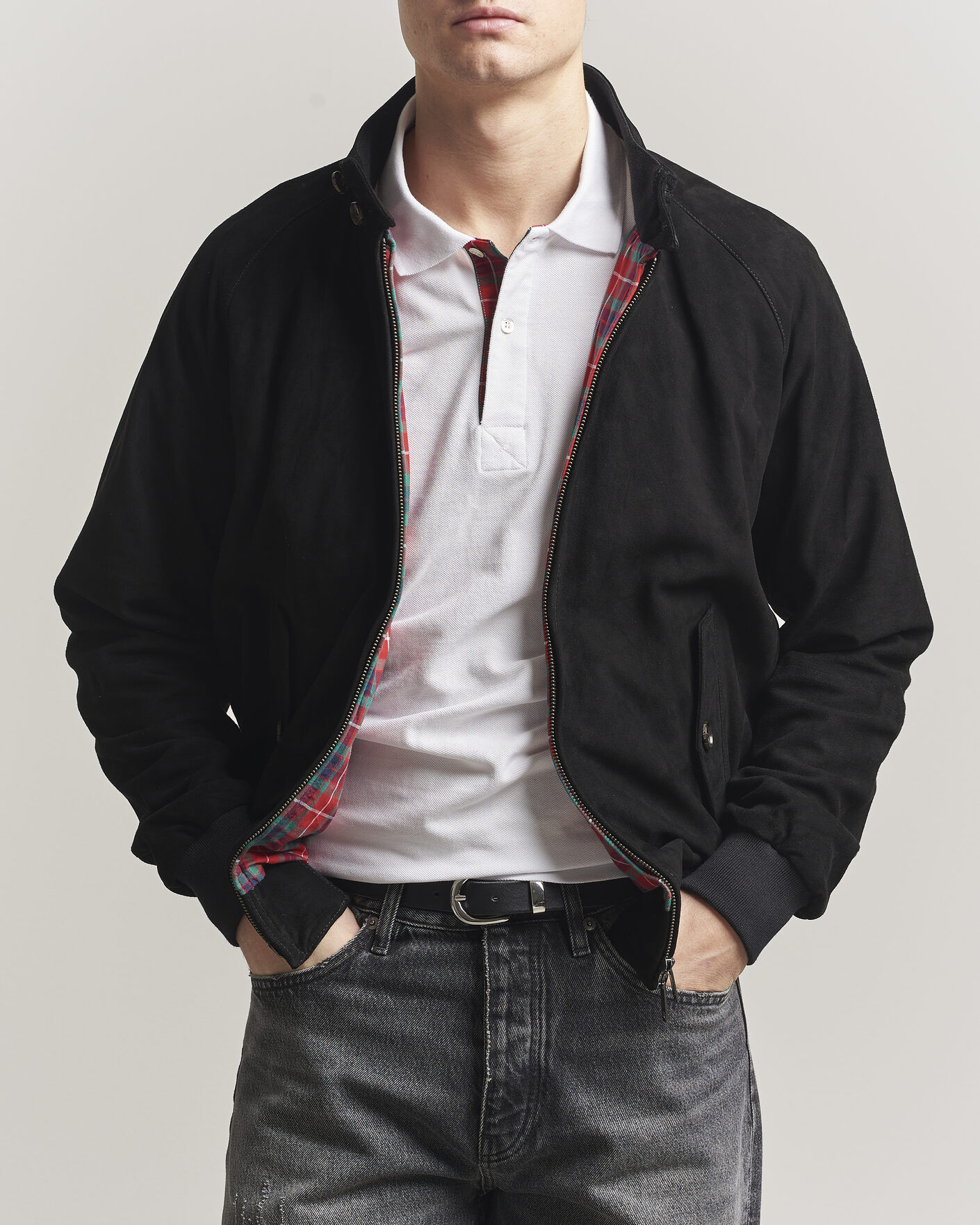 Herren | Jacken | Baracuta | G9 Suede Jacket Black