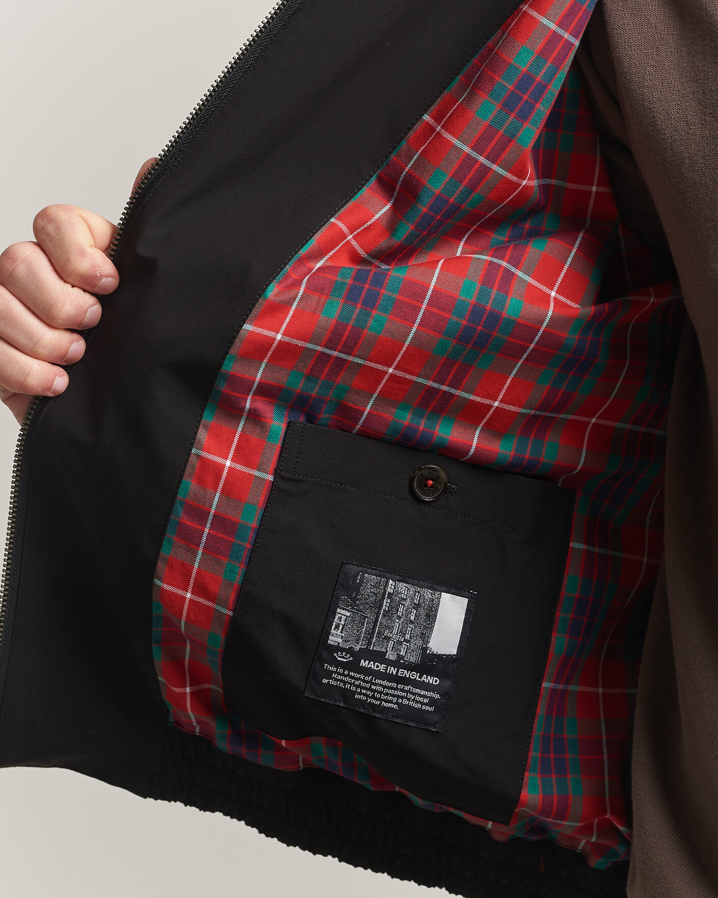 Herren | Jacken | Baracuta | G18 Original Cloth Jacket Black