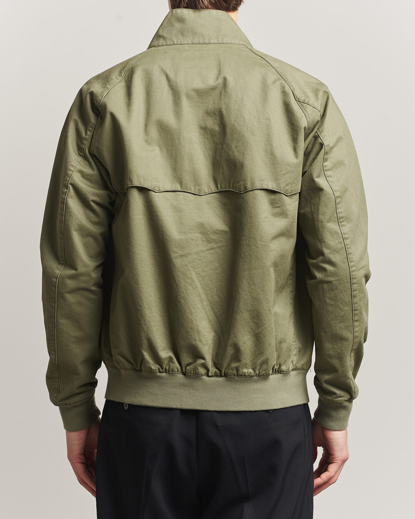 Herren | Jacken | Baracuta | G9 Washed Cotton Twill Jacket Lichen Green