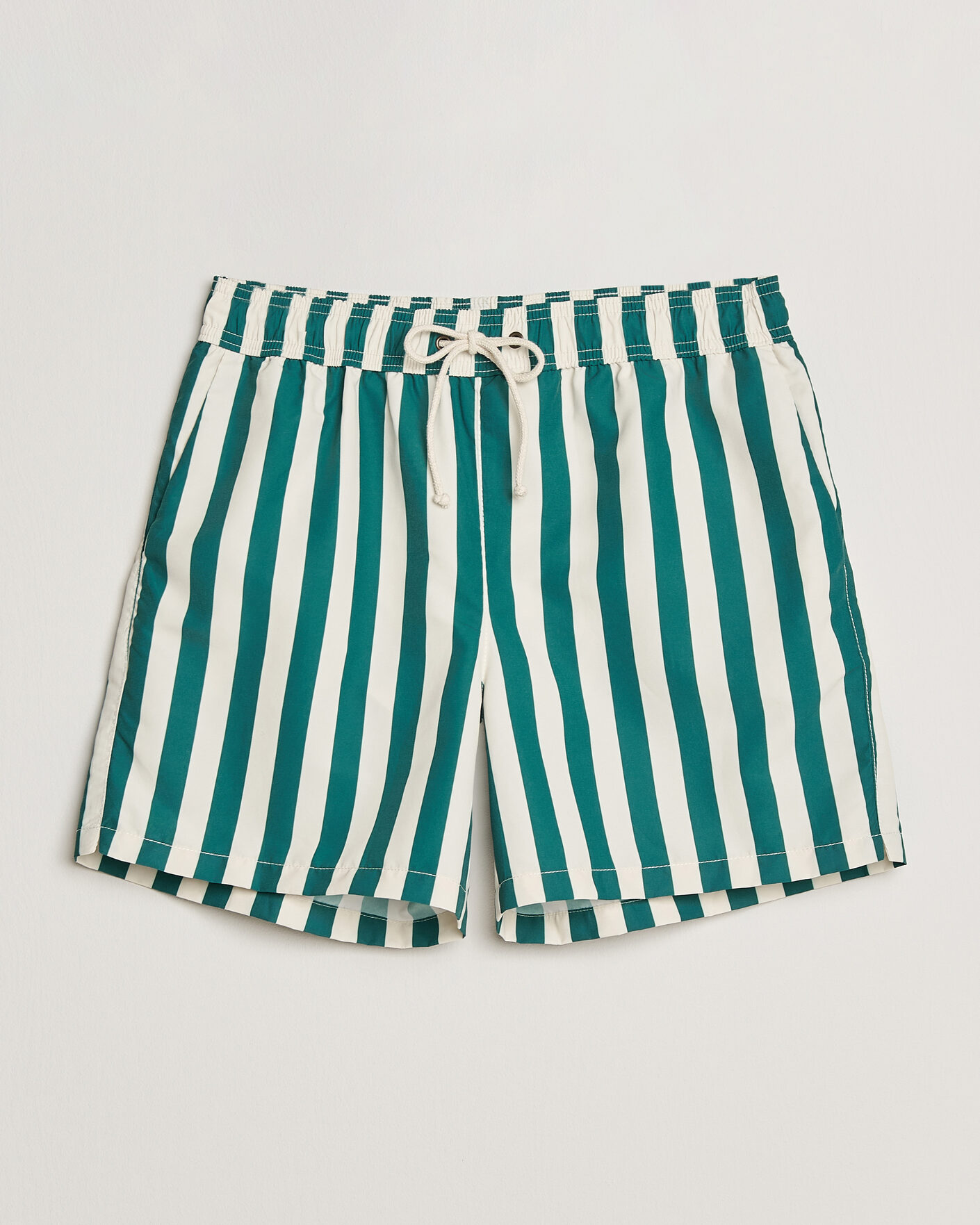 Herren | Badehosen | Ripa Ripa | Paraggi Striped Swimshorts Green