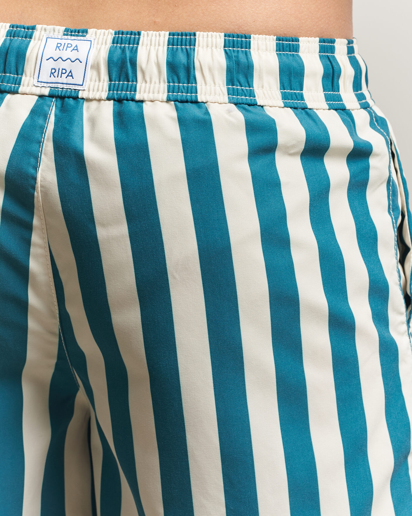 Herren | Ripa Ripa Paraggi Striped Swimshorts Green | Ripa Ripa | Paraggi Striped Swimshorts Green