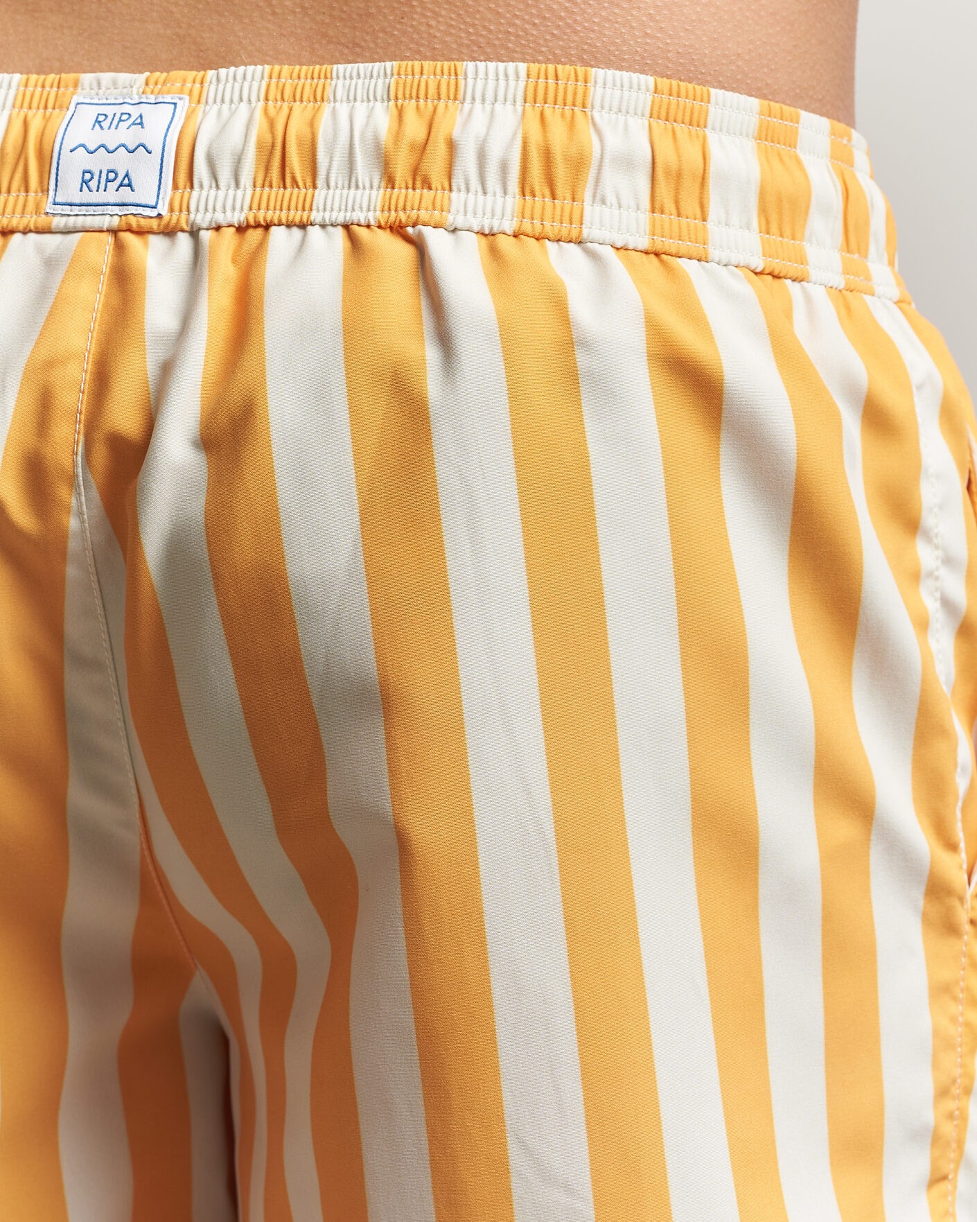 Herren | Badehosen | Ripa Ripa | Paraggi Striped Swimshorts Yellow