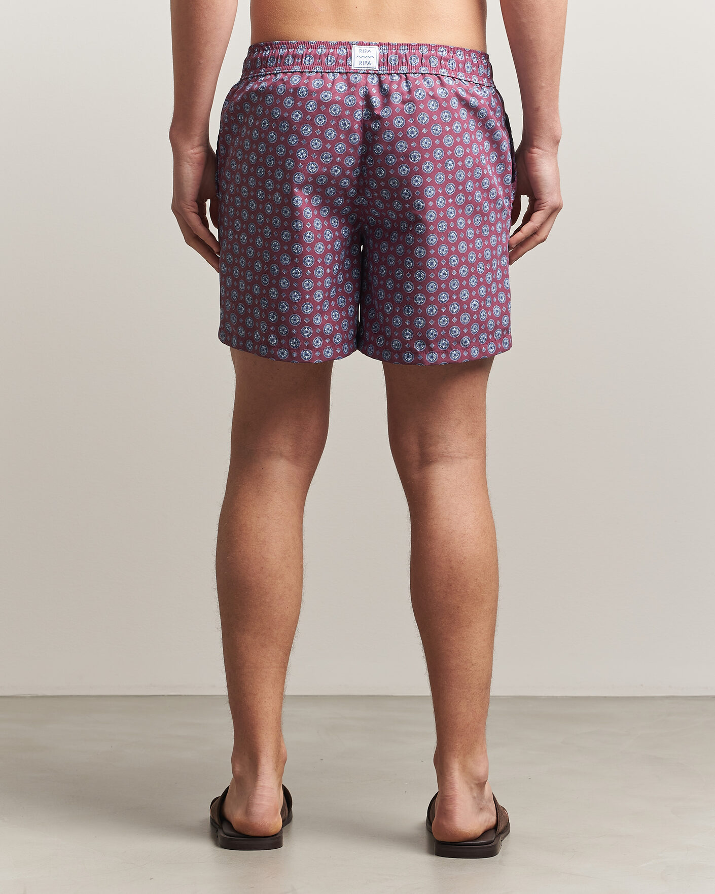 Herren | Badehosen | Ripa Ripa | Printed Swimshorts Bordeaux