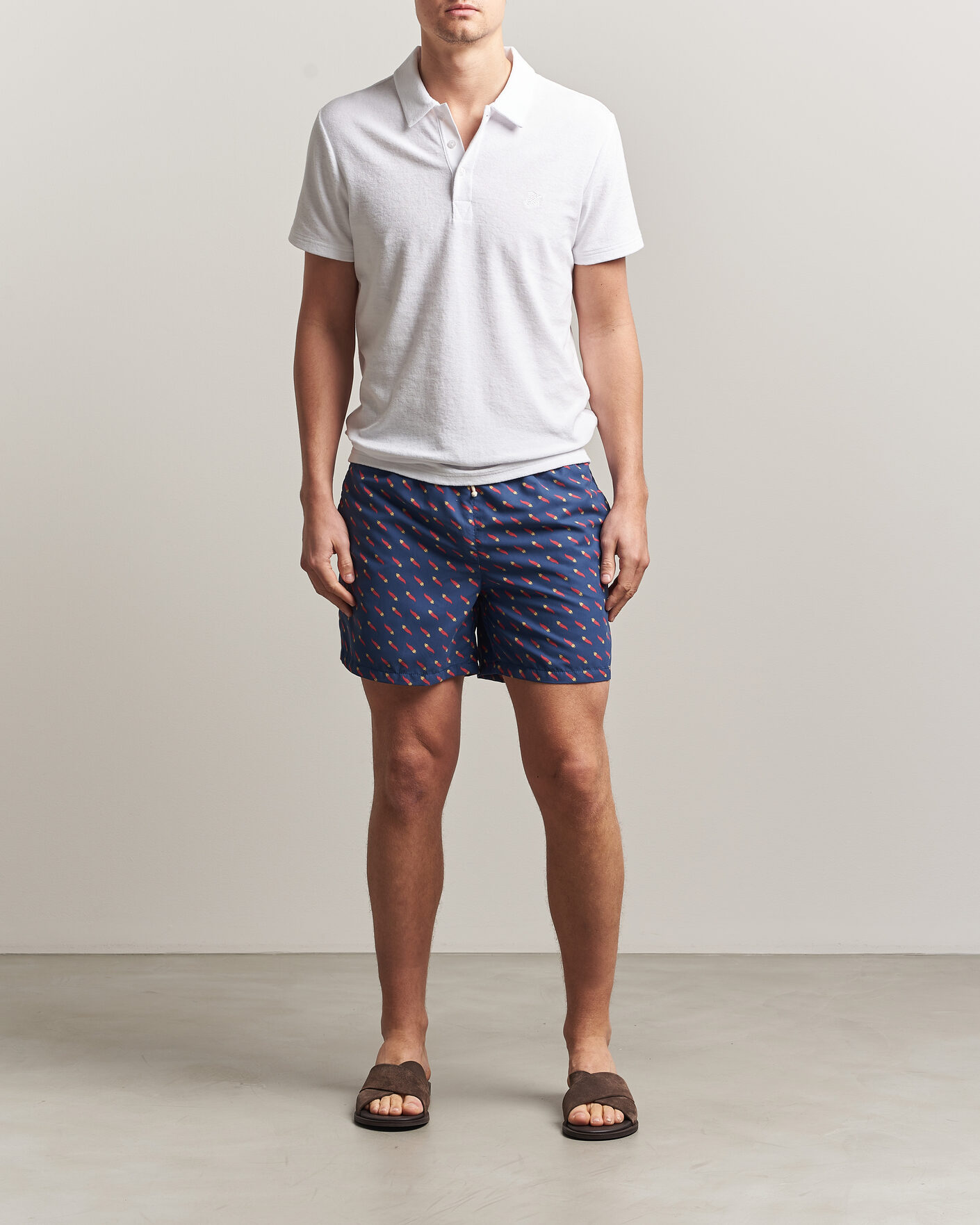 Herren | Badehosen | Ripa Ripa | Printed Swimshorts Blue