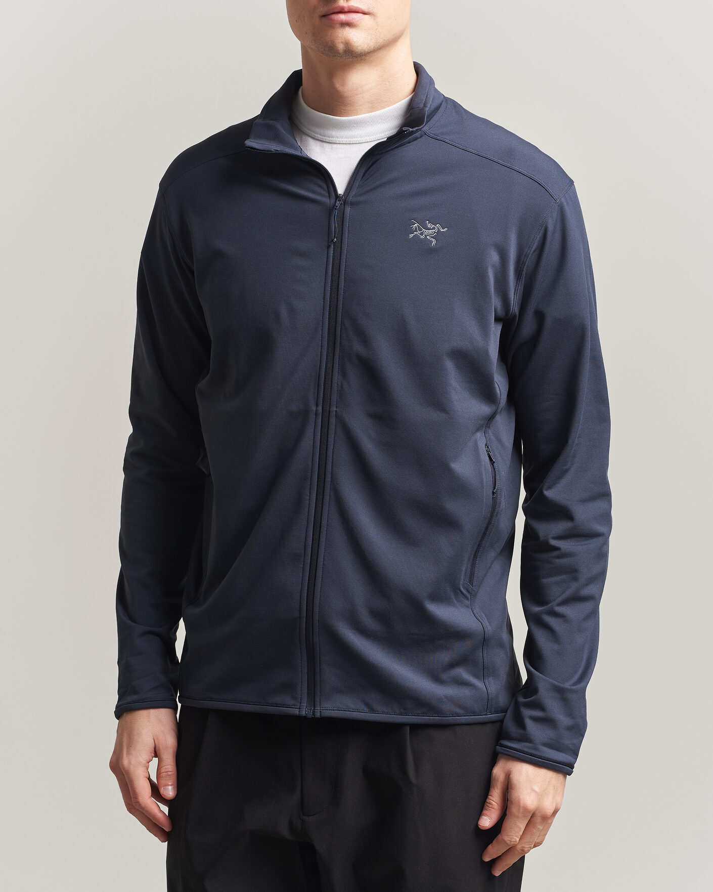 Herren | Pullover | Arc'teryx | Kyanite Lightweight Full Zip Black Sapphire