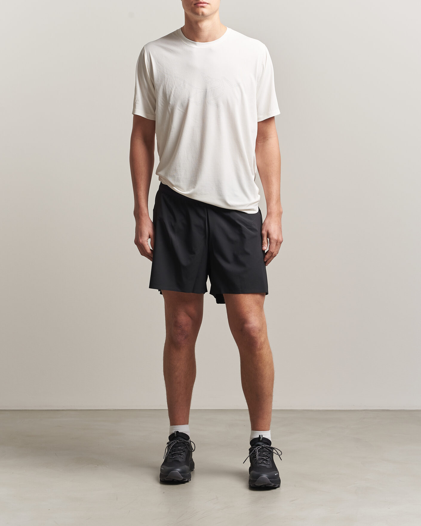 Herren | T-Shirts | Arc'teryx | Cormac Bird Logo Crew Neck T-Shirt Arctic Silk