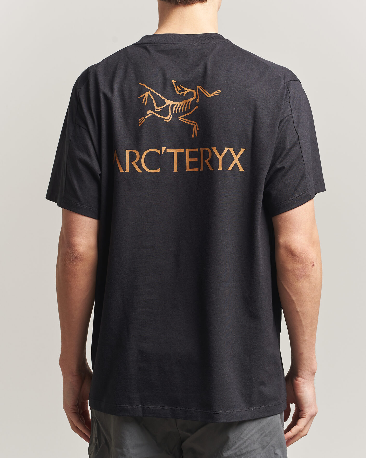 Herren | T-Shirts | Arc'teryx | Kragg Cotton Bird Word T-Shirt Black
