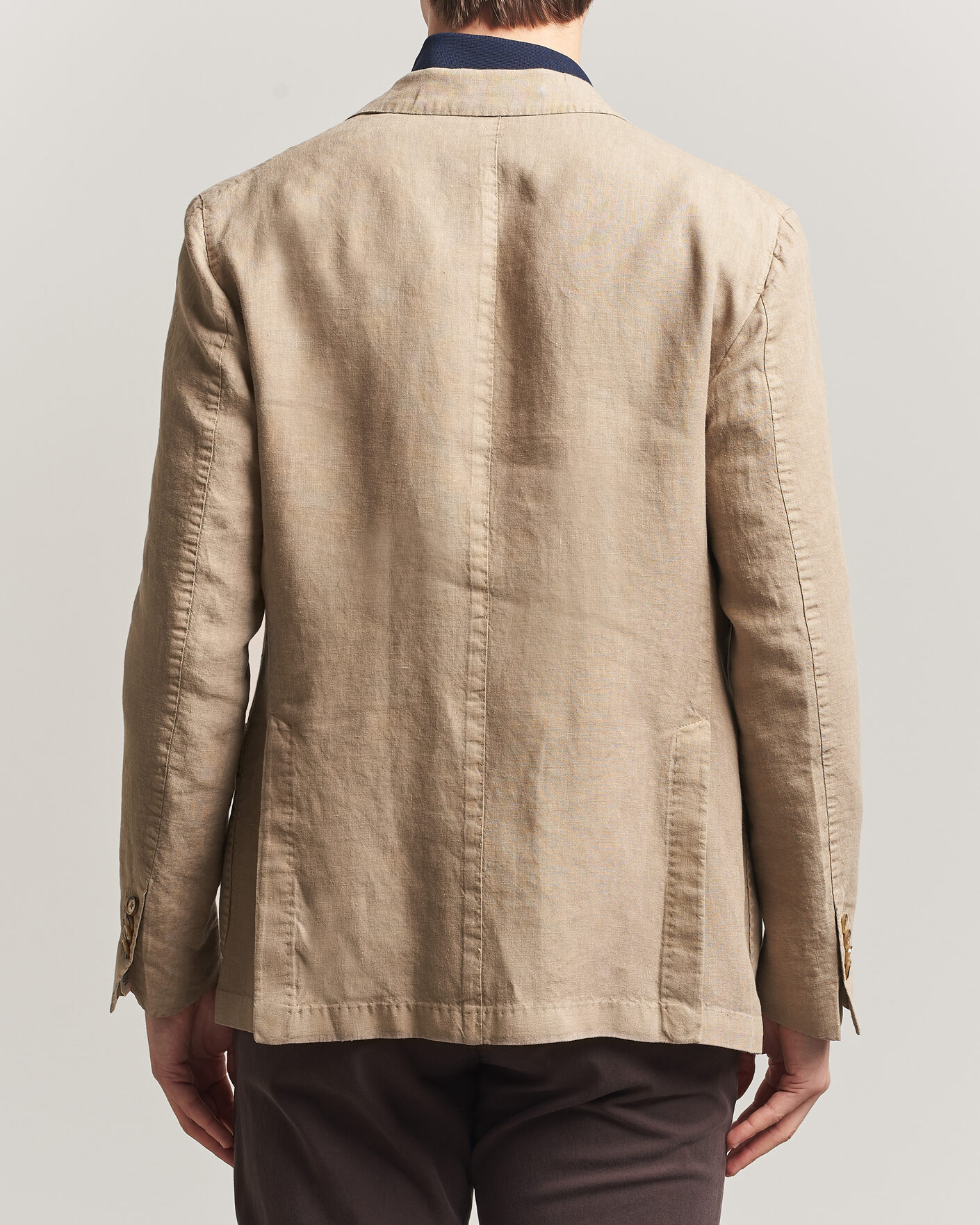 Herren | Sakkos | L.B.M. 1911 | Jack Regular Fit Linen Blazer Taupe