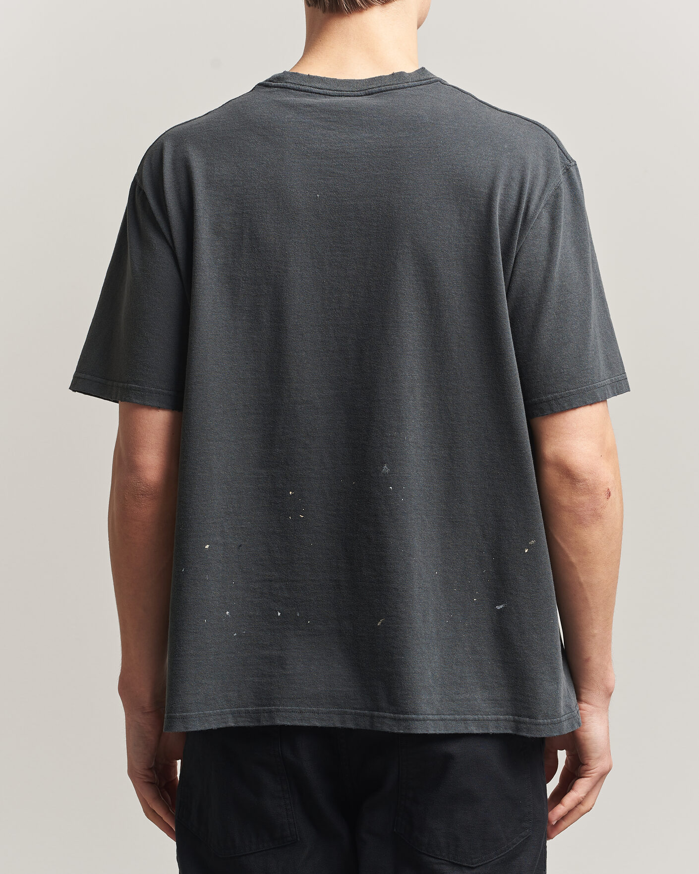 Herren | T-Shirts | orSlow | Vintage Skull Print T-Shirt Black