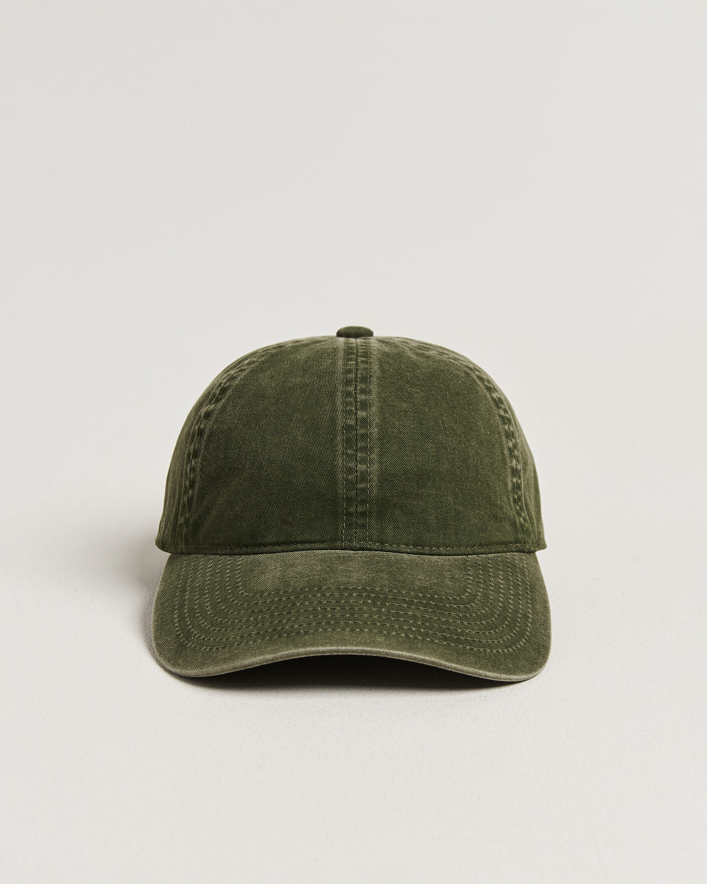 Herren | Hüte & Mützen | Varsity Headwear | Washed Cotton Baseball Cap Green