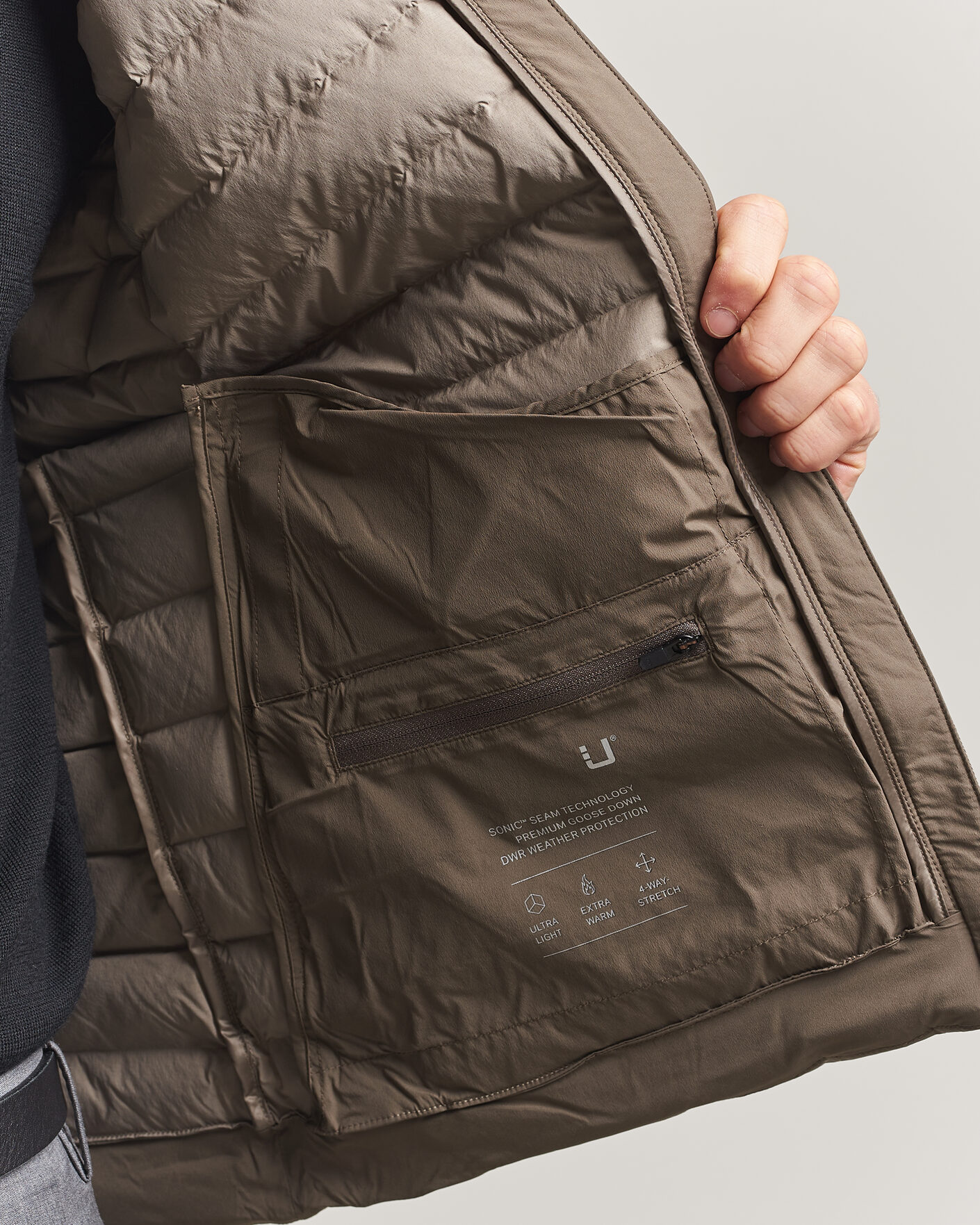 Herren | Westen | UBR | Super Sonic Vest Driftwood