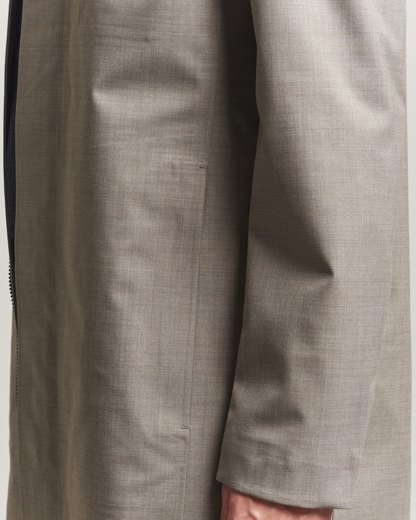 Herren | Jacken | UBR | Sky Fall Savile Wool Waterproof Coat Sand