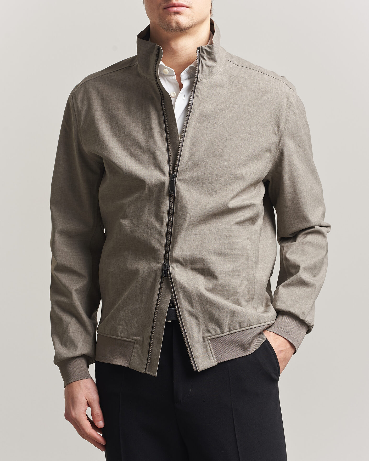 Herren | Jacken | UBR | Bullet Delta Savile Wool Jacket Sand