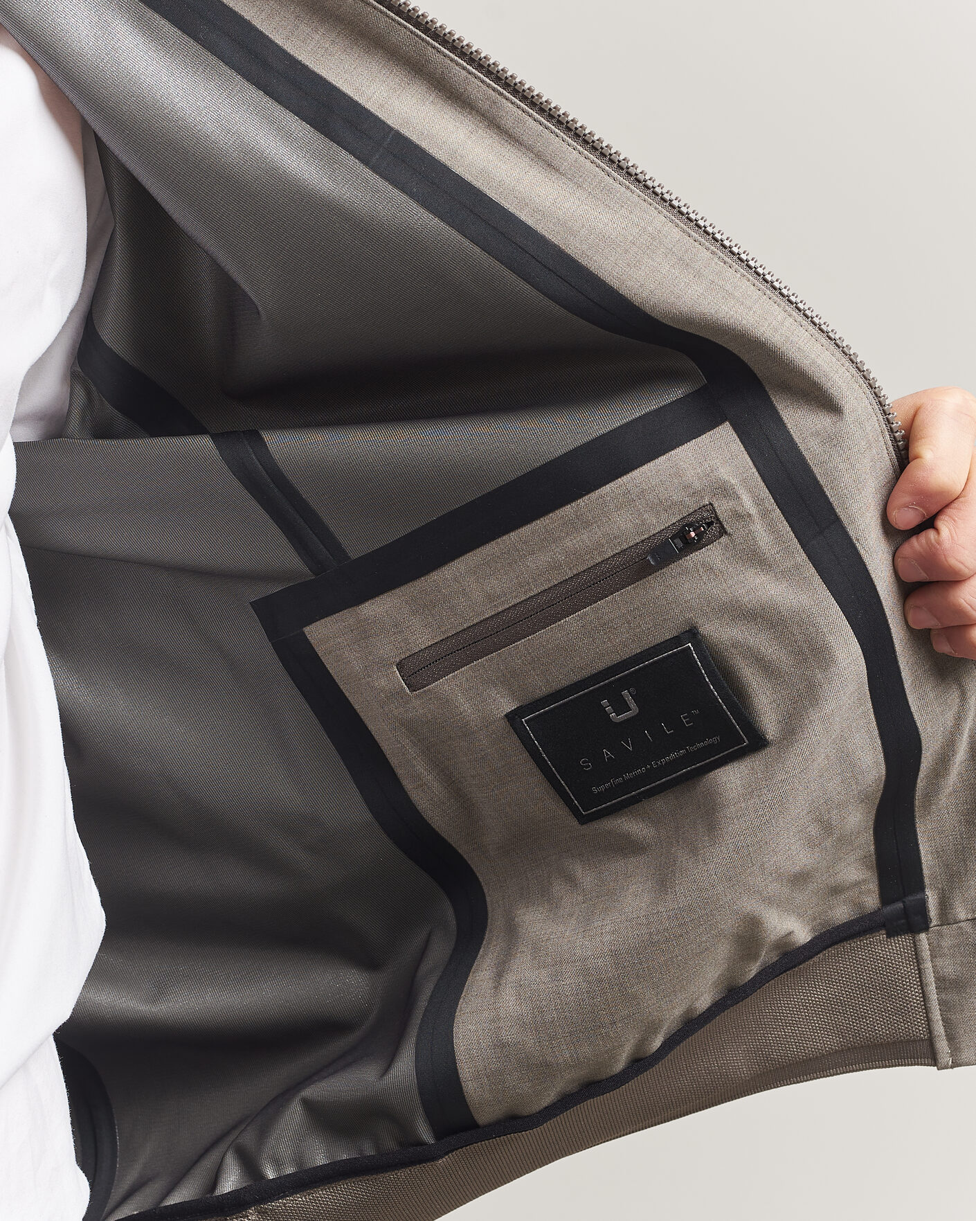 Herren | Jacken | UBR | Bullet Delta Savile Wool Jacket Sand