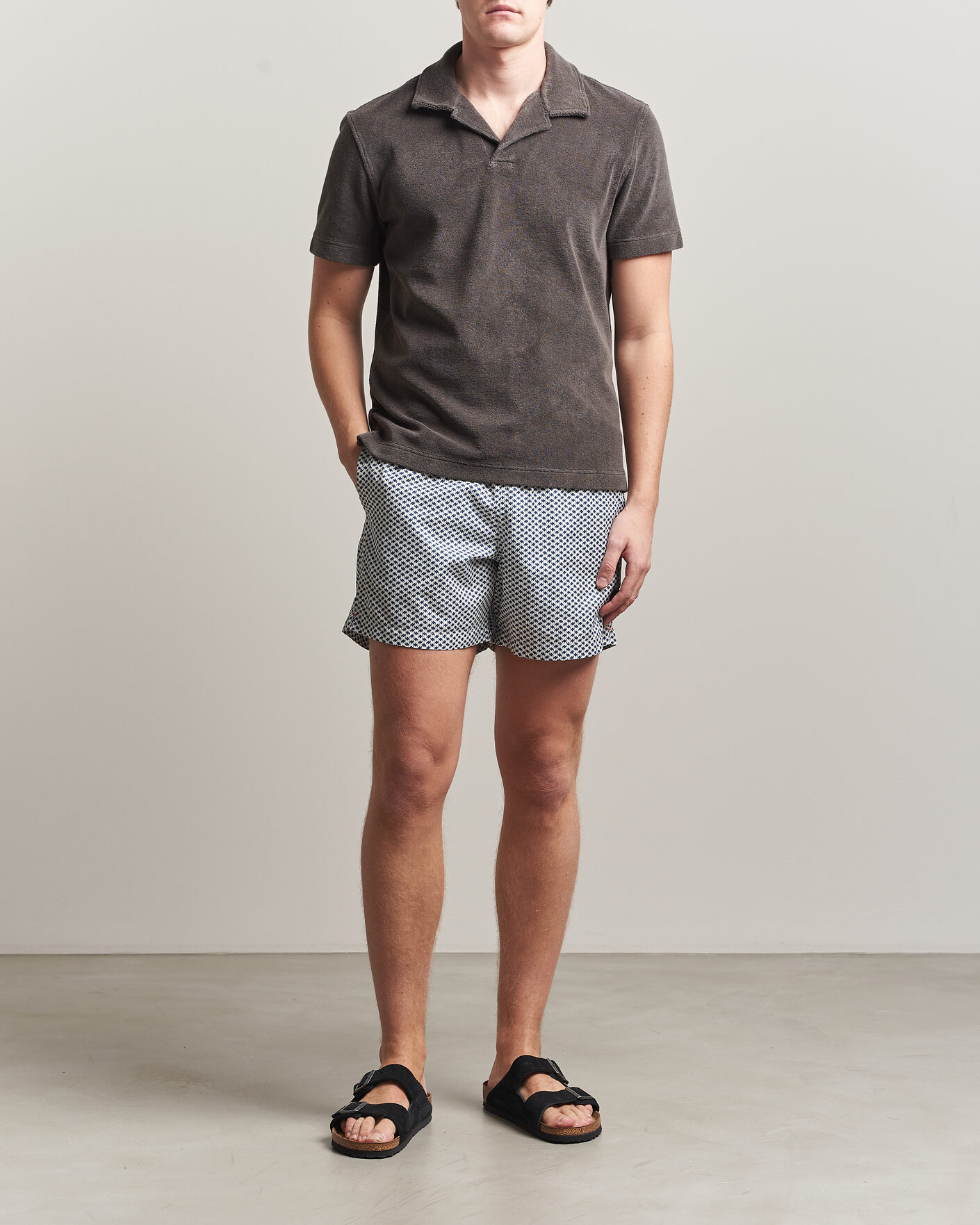 Herren | Badehosen | Orlebar Brown | Boxer Modula Drawstring Swim Shorts Nova Blue
