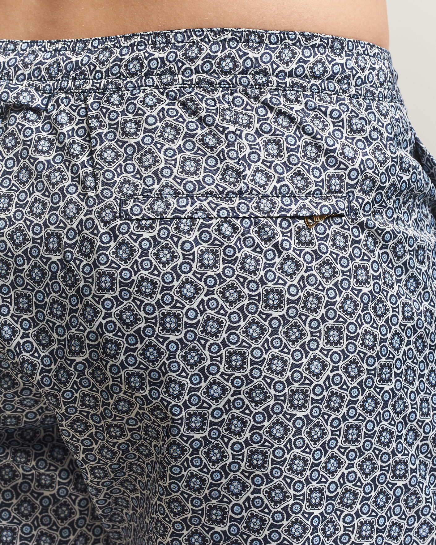 Herren | Badehosen | Orlebar Brown | Bulldog Drawcord Petola Swim Shorts Night Iris