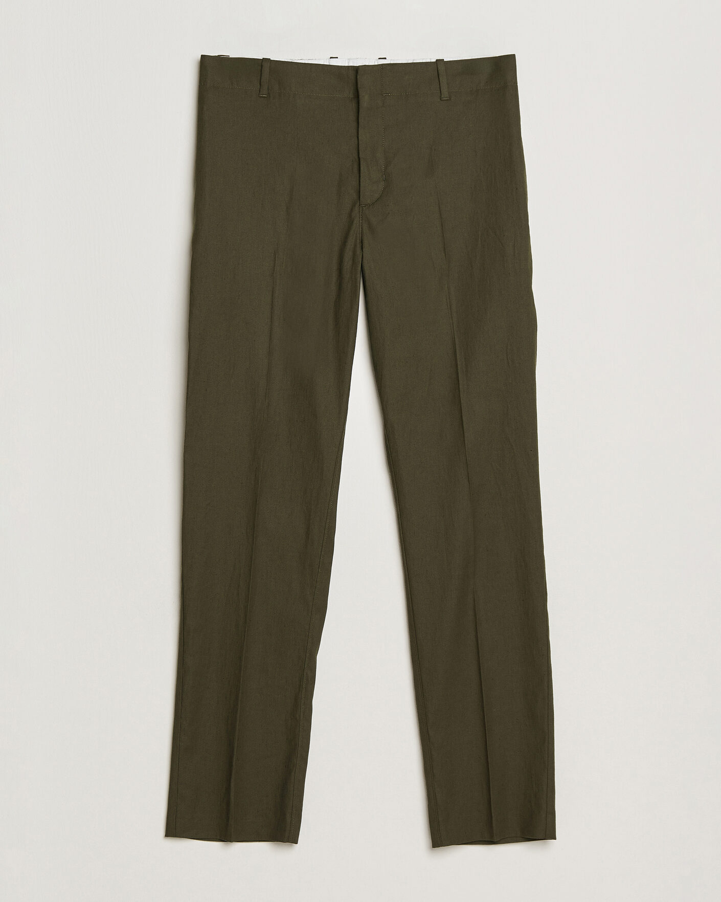Herren | Hosen | Orlebar Brown | Ray Linen Pants Bayleaf Green
