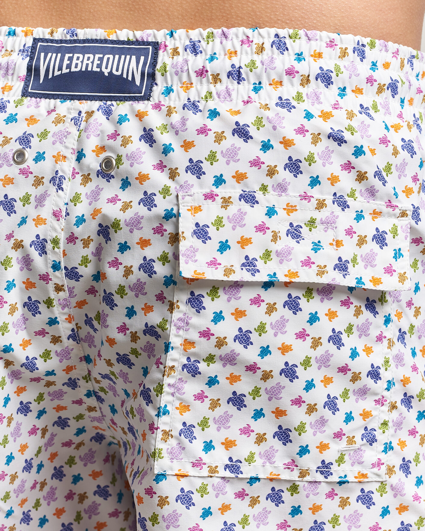 Herren | Badehosen | Vilebrequin | Moorea Swimshorts Blanc