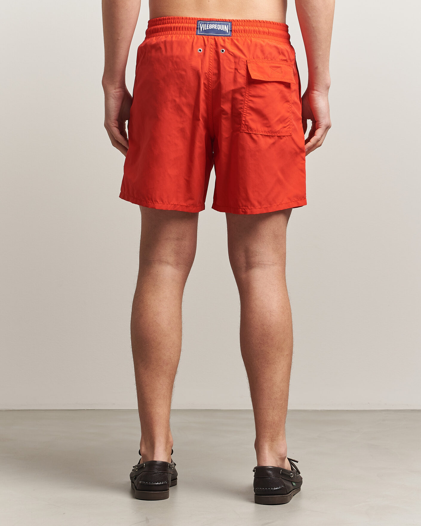 Herren | Badehosen | Vilebrequin | Moorea Swimshorts Coquelicot