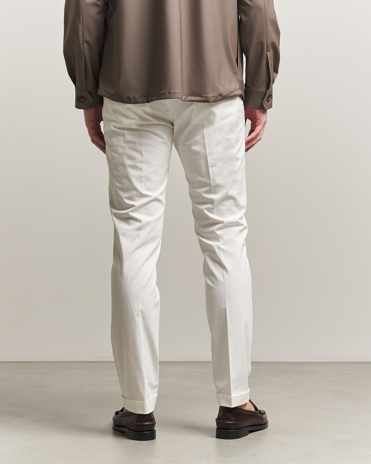 Herren | Hosen | Briglia 1949 | Slim Fit Cotton Chinos White