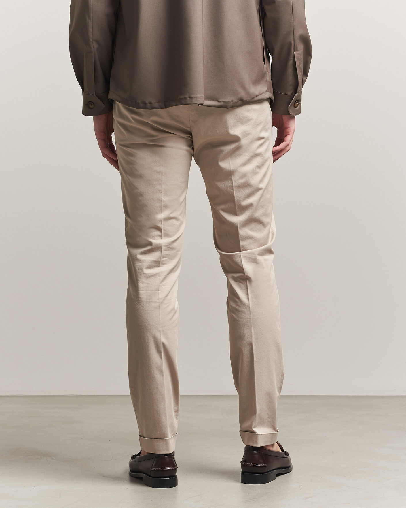 Herren | Hosen | Briglia 1949 | Slim Fit Cotton Chinos Beige
