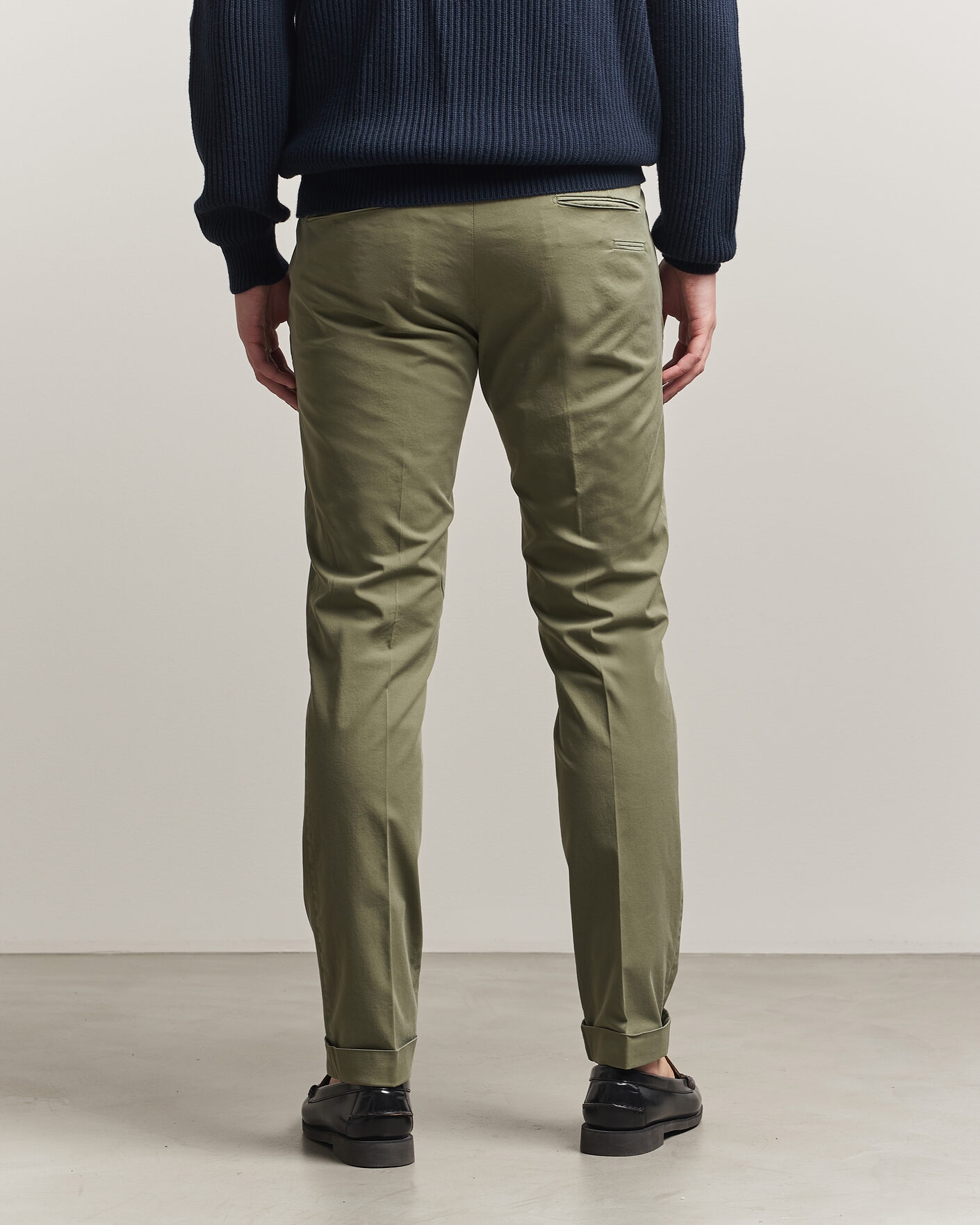 Herren | Hosen | Briglia 1949 | Slim Fit Cotton Chinos Olive