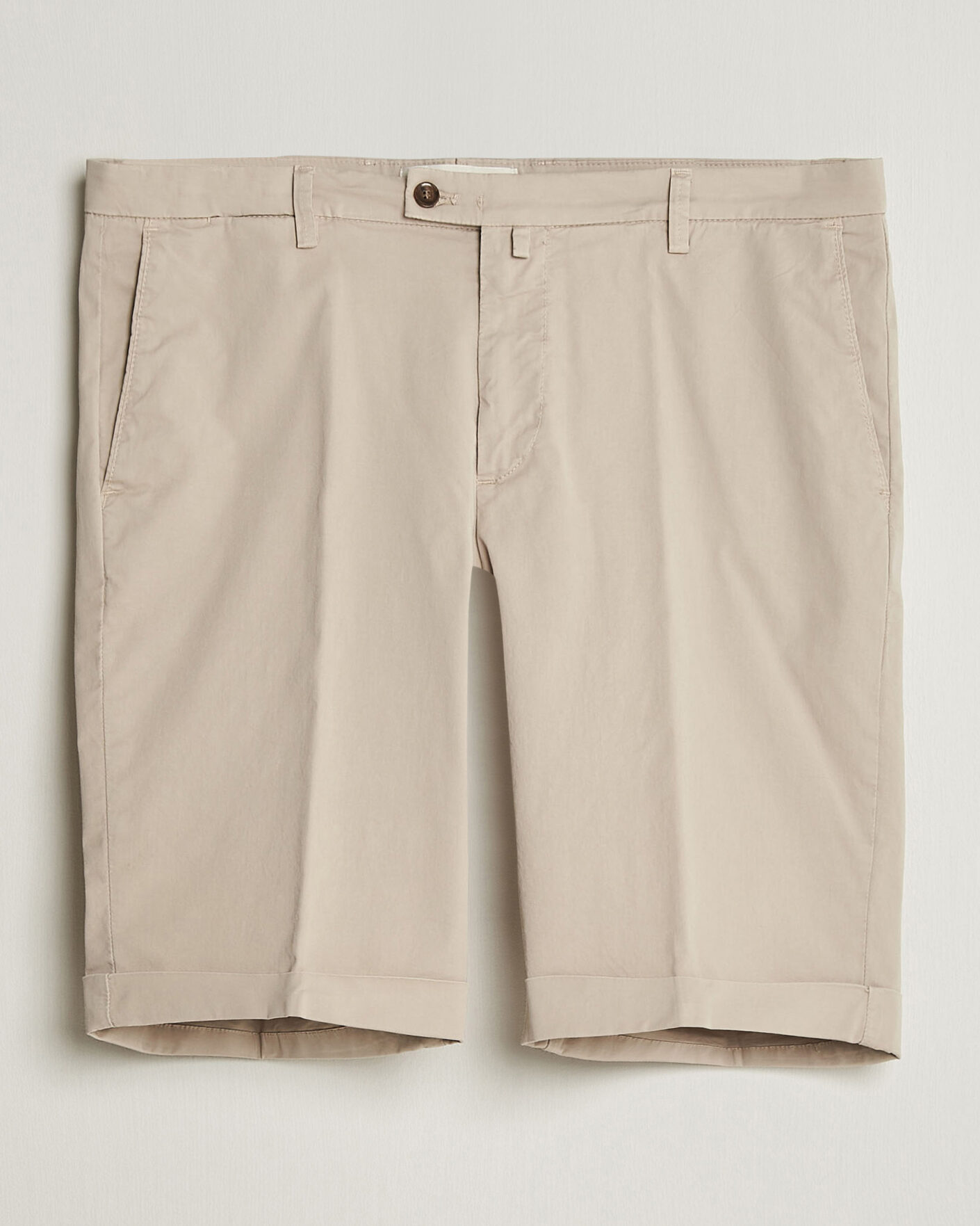 Herren | Shorts | Briglia 1949 | Cotton Stretch Shorts Beige