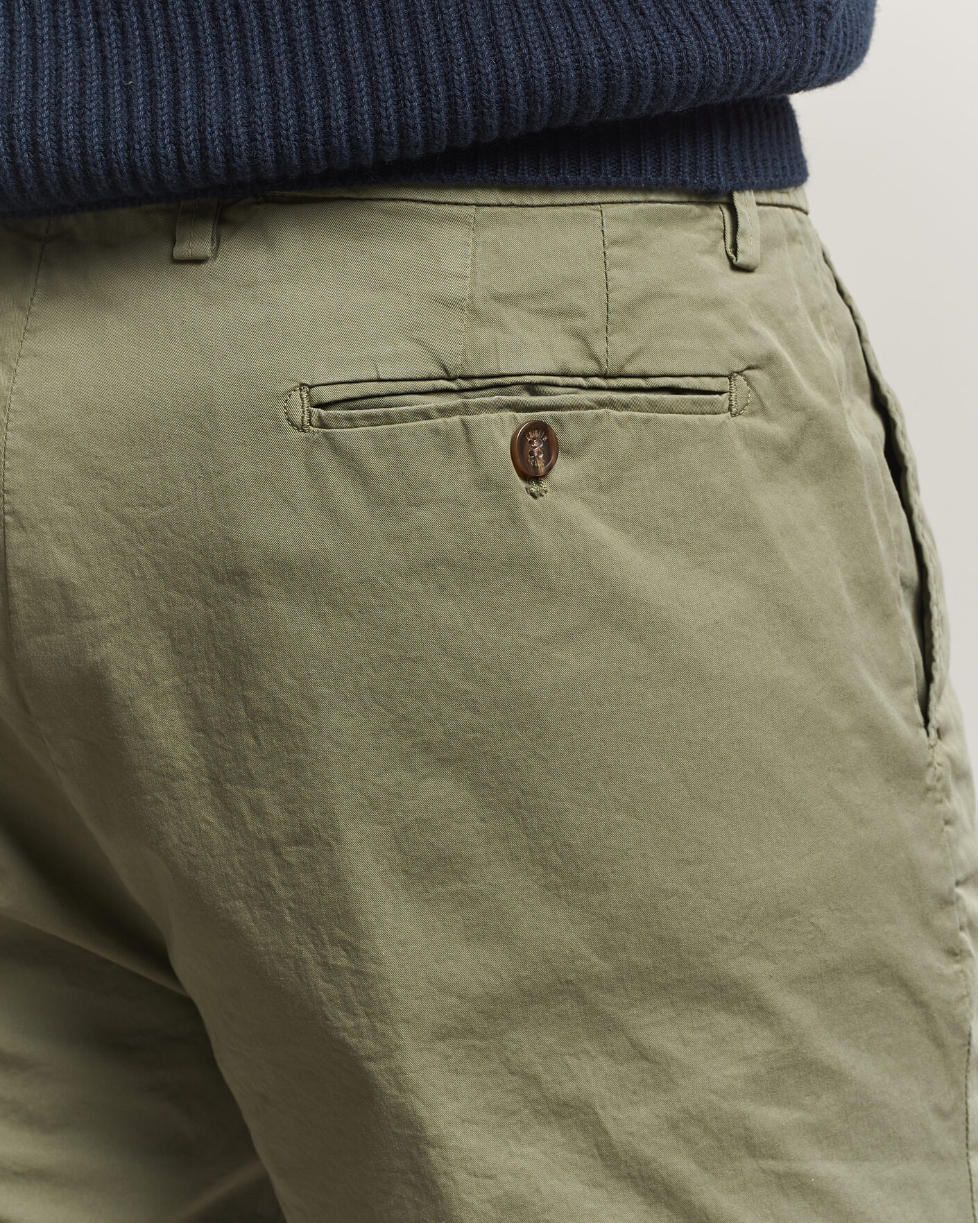 Herren | Shorts | Briglia 1949 | Cotton Stretch Shorts Olive