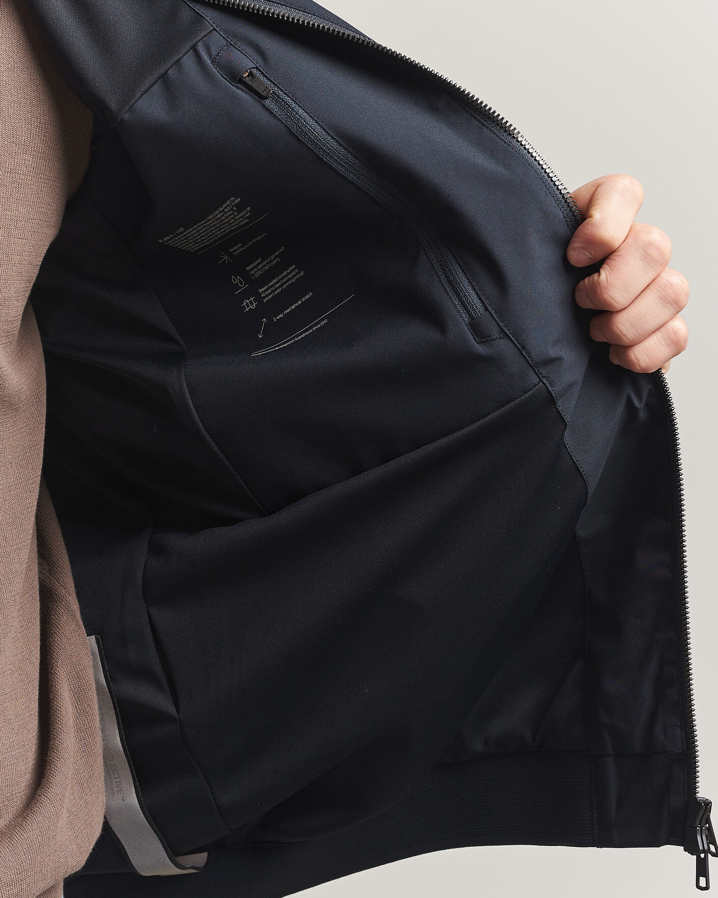 Herren | Jacken | Scandinavian Edition | Plain II Waterproof Jacket Midnight Blue