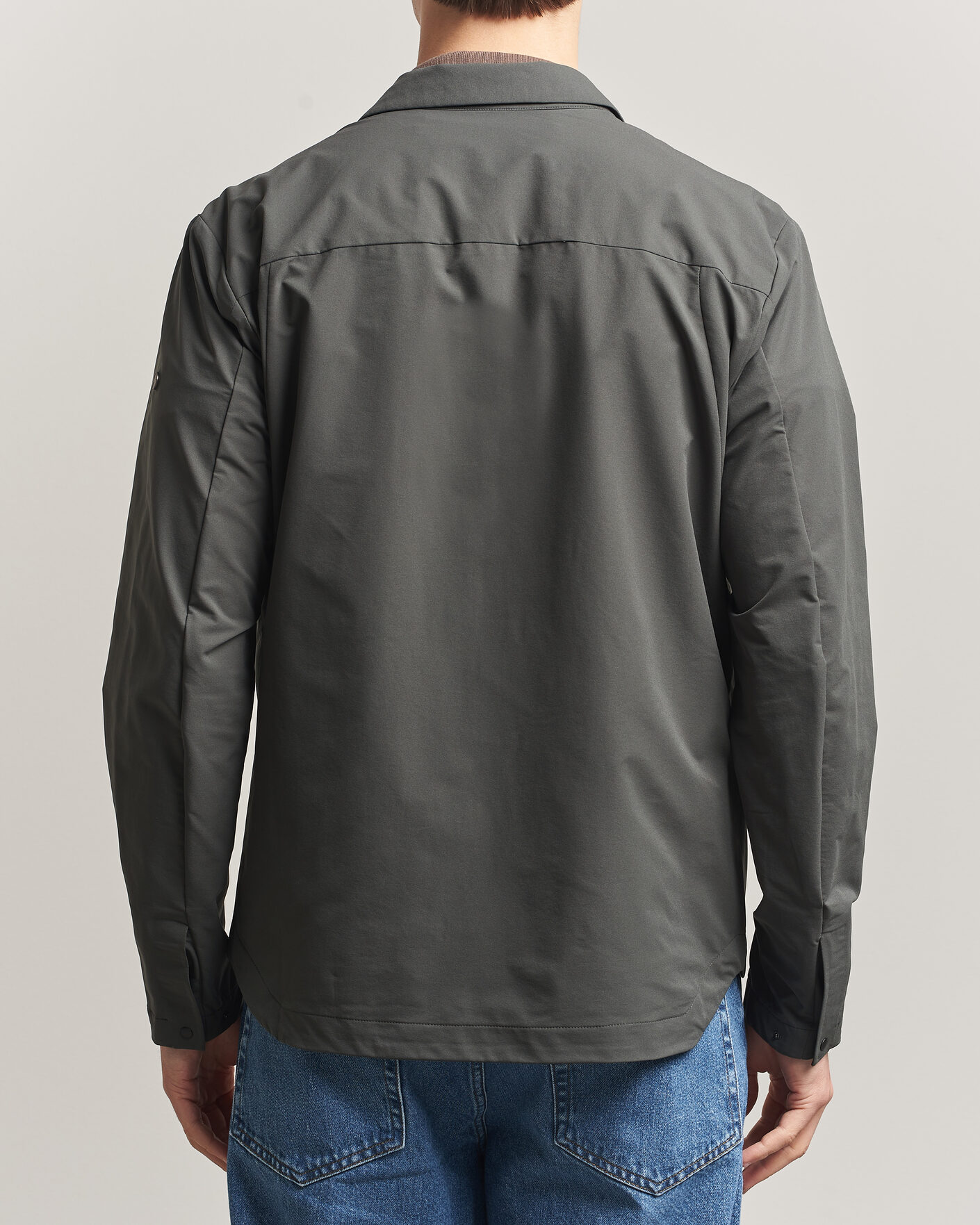 Herren | Jacken | Scandinavian Edition | Merge II Stretch Shirt Jacket Dark Olive