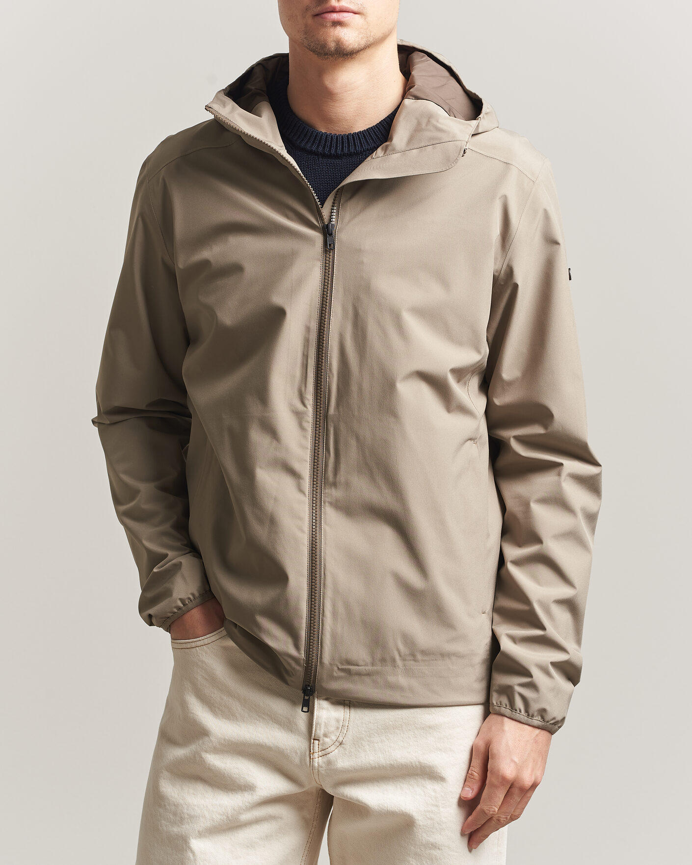 Herren | Jacken | Scandinavian Edition | Hood II Waterproof Jacket Sand