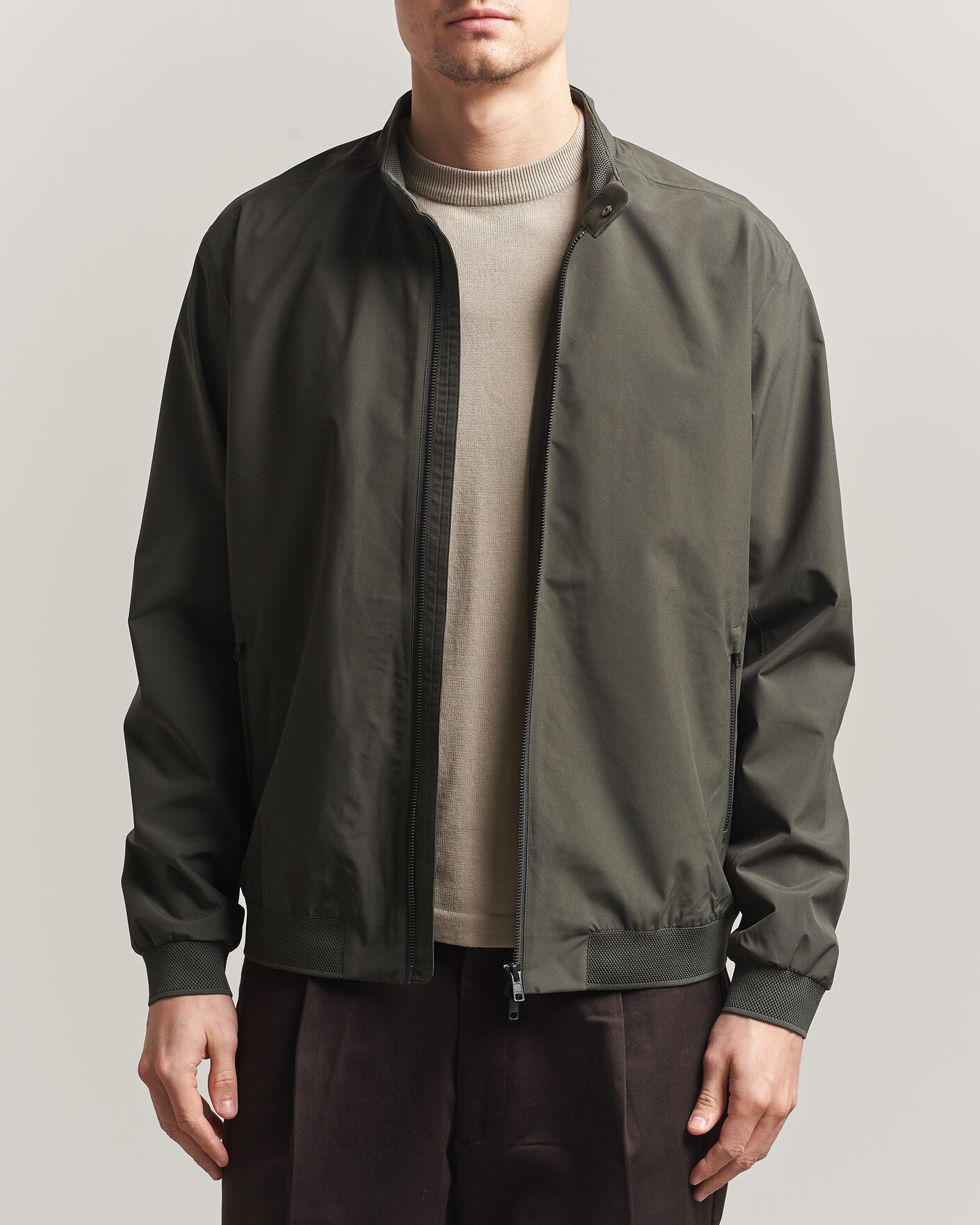 Herren | Jacken | Scandinavian Edition | Plain II Waterproof Jacket Dark Olive