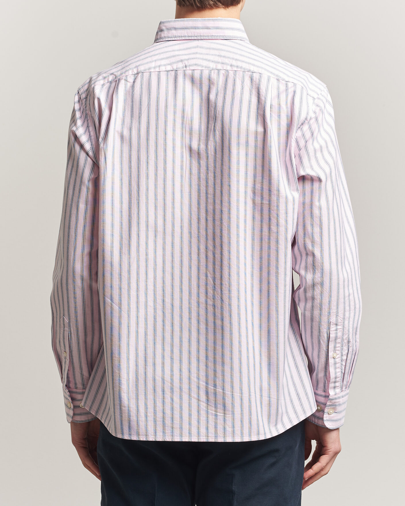 Herren | Hemden | Charles Tyrwhitt | Button Down Stretch Oxford Shirt Light Pink