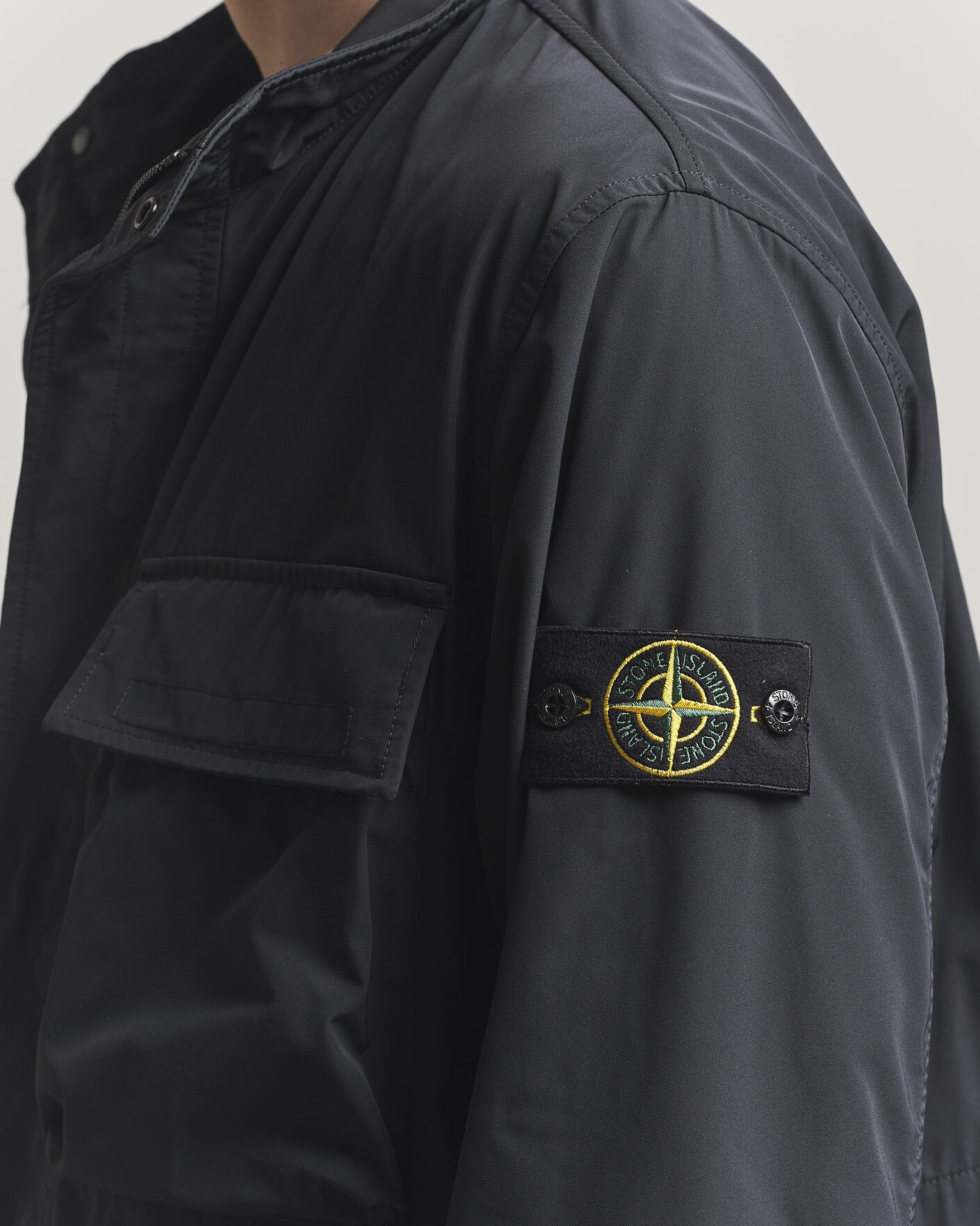 Herren | Jacken | Stone Island | Micro Twill Field Jacket Black
