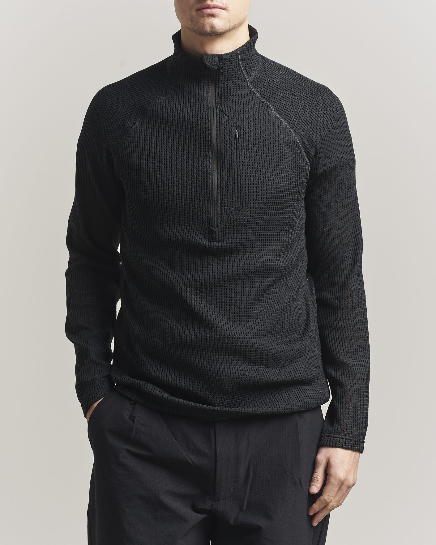 Herren | Pullover | Houdini | Pace Flow Half Zip True Black